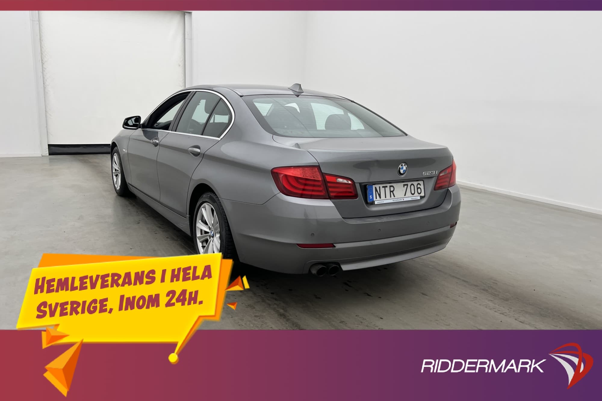 BMW 523i Sedan Steptronic, 8-trins, 204ps, 2011
