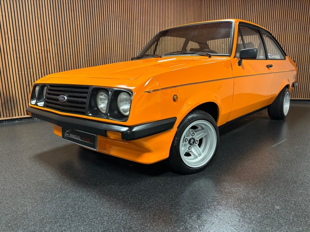 Ford Escort RS 2000 Manuell, 4-trinn, 110hk, 1976