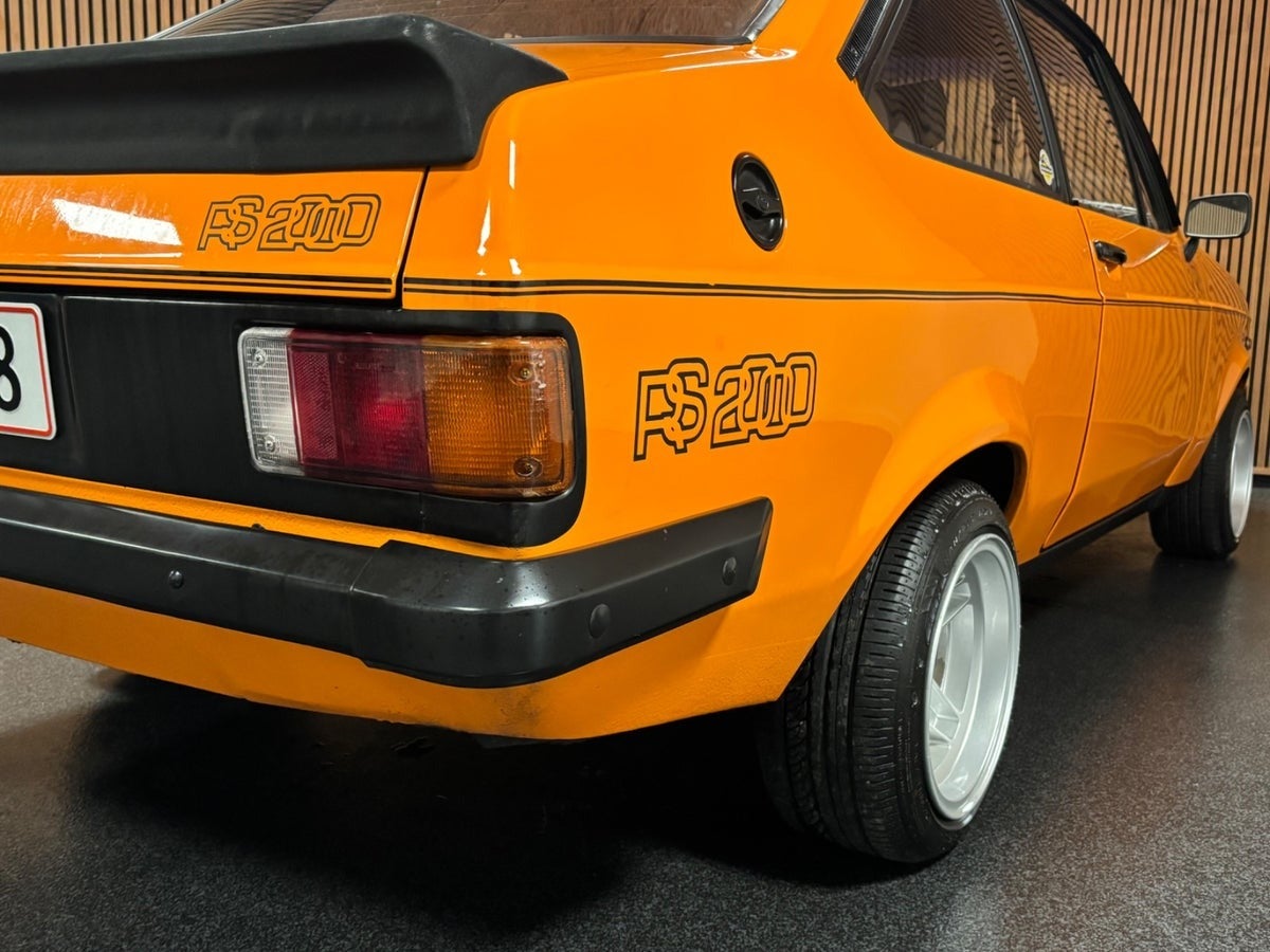 Ford Escort RS 2000 Manuell, 4-trinn, 110hk, 1976