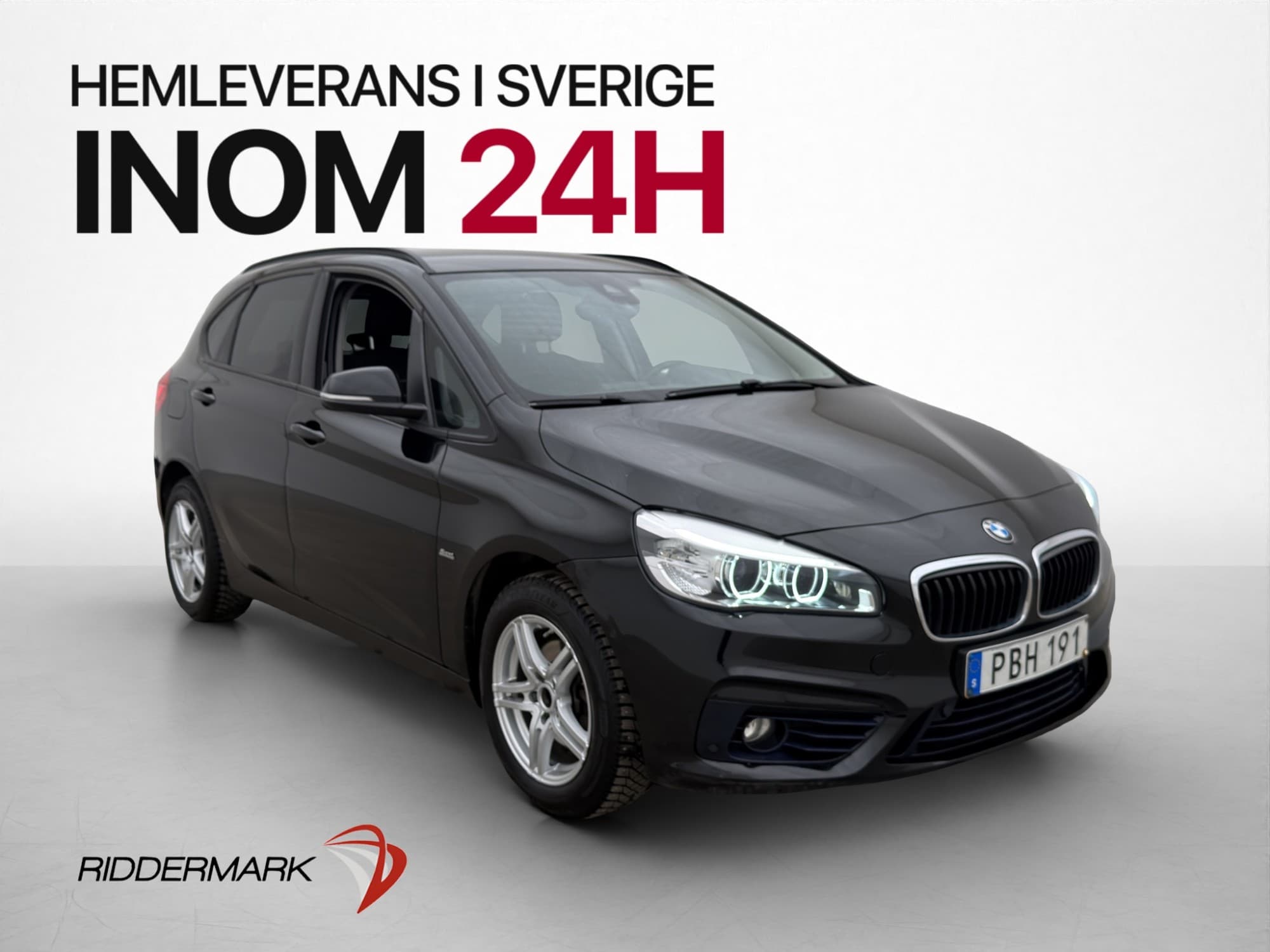 BMW 218d Active Tourer Manual, 6-trins, 150ps, 2017