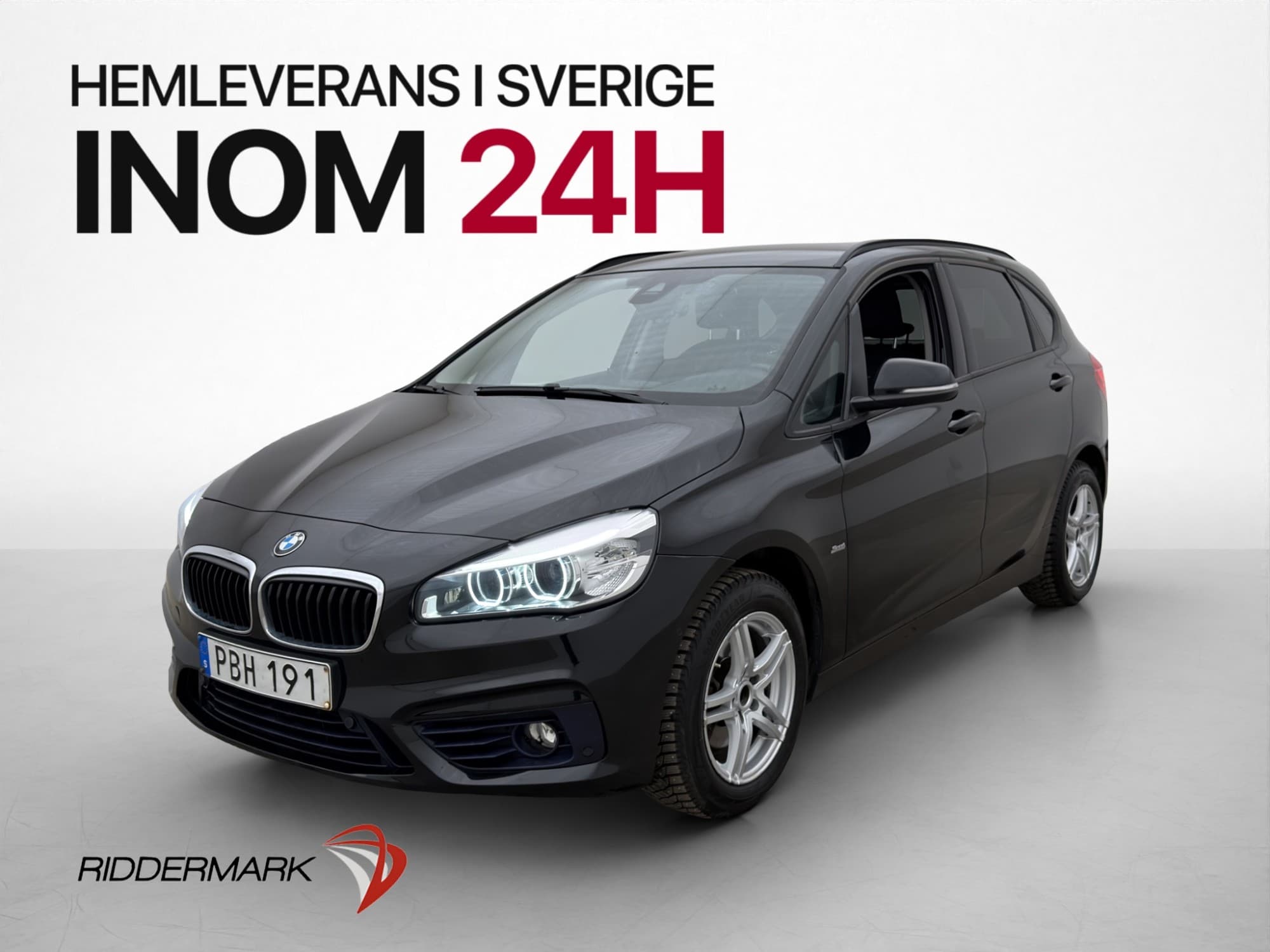 BMW 218d Active Tourer Manual, 6-trins, 150ps, 2017