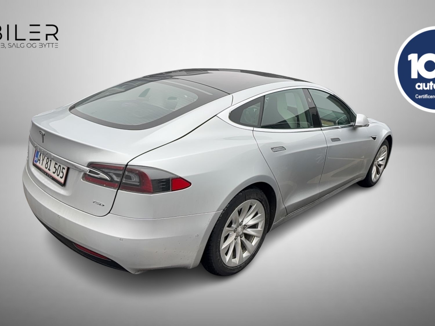Tesla Model S 75D, 525ps, 2018