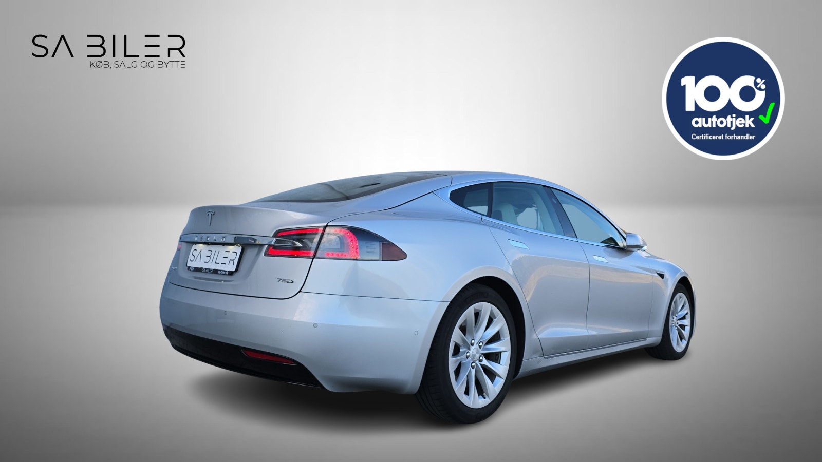 Tesla Model S 75D, 525ps, 2018