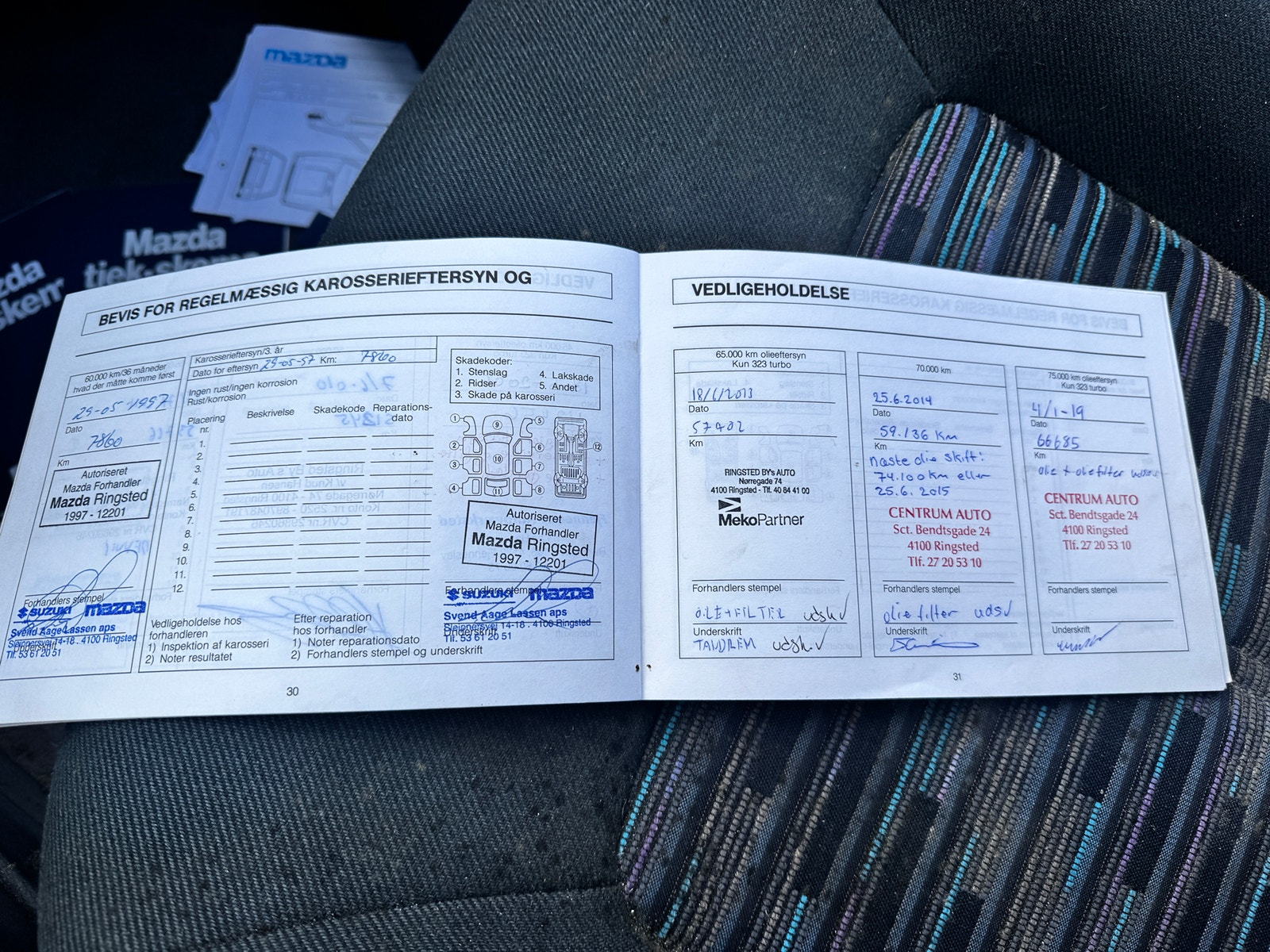 Mazda 323 S 1.3 Manual, 5-trins, 73ps, 1994