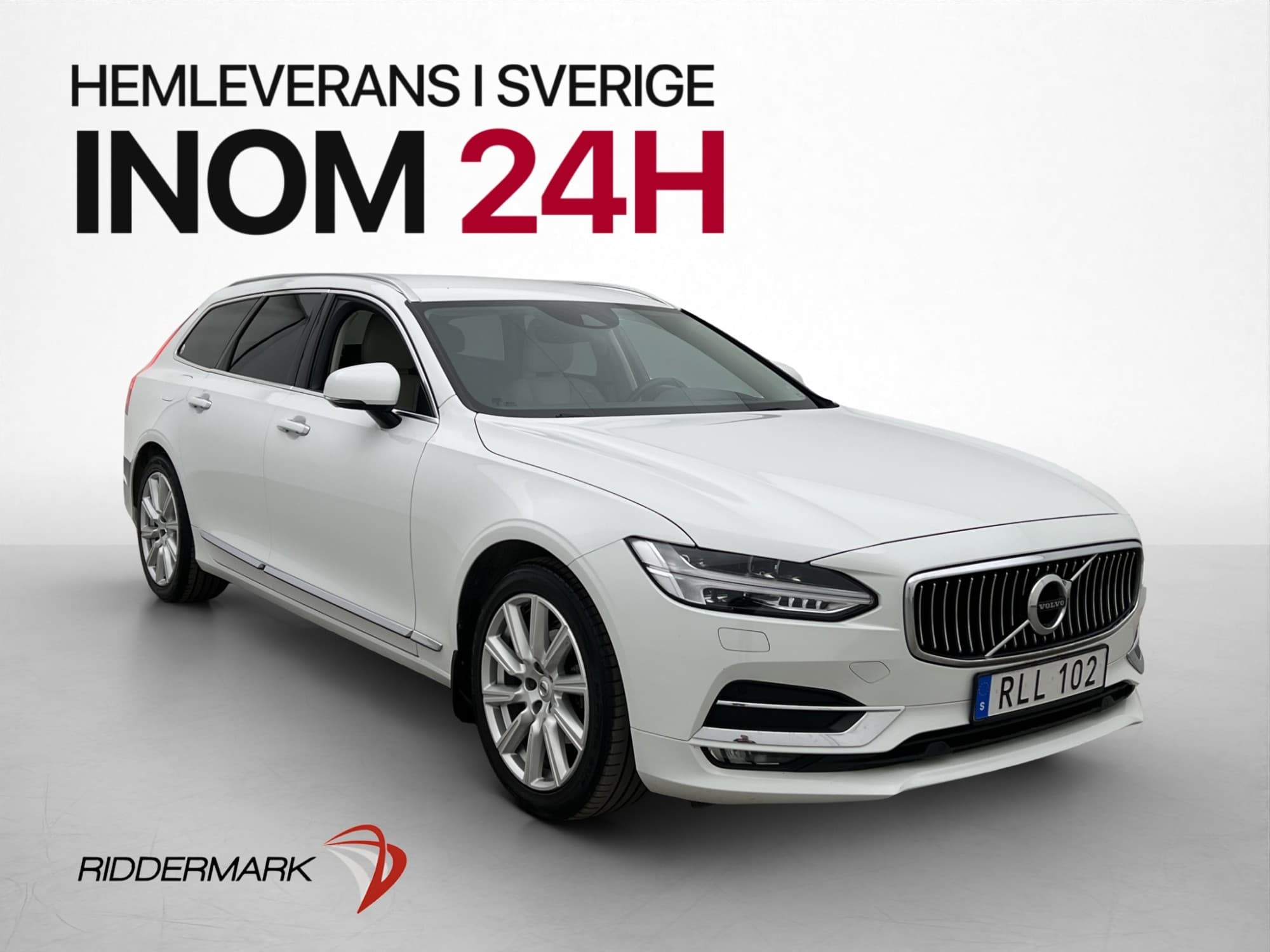 Volvo V90 D3 AWD Geartronic, 8-trinn, 150hk, 2018