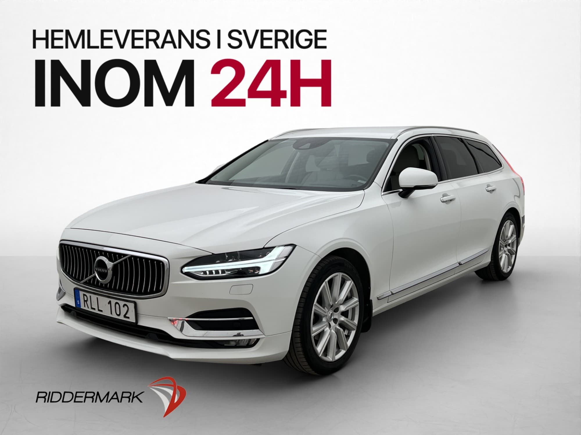 Volvo V90 D3 AWD Geartronic, 8-trinn, 150hk, 2018