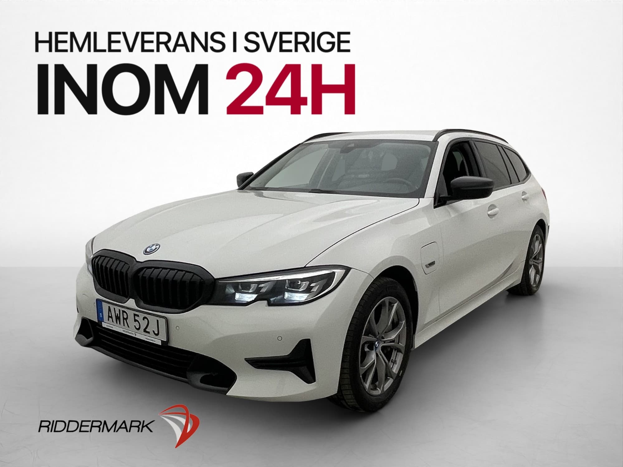 BMW 330e Touring Steptronic, 8-trins, 292ps, 2022