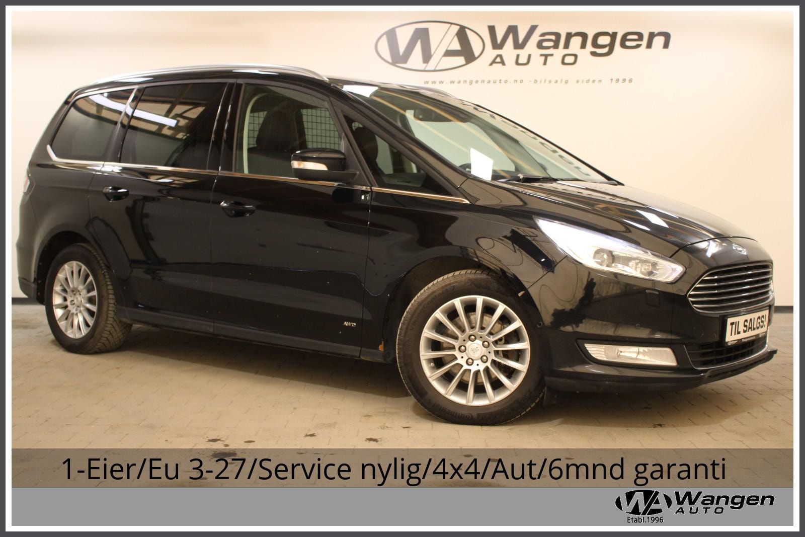 Ford Galaxy 2.0 EcoBlue AWD SelectShift, 190hk, 2019