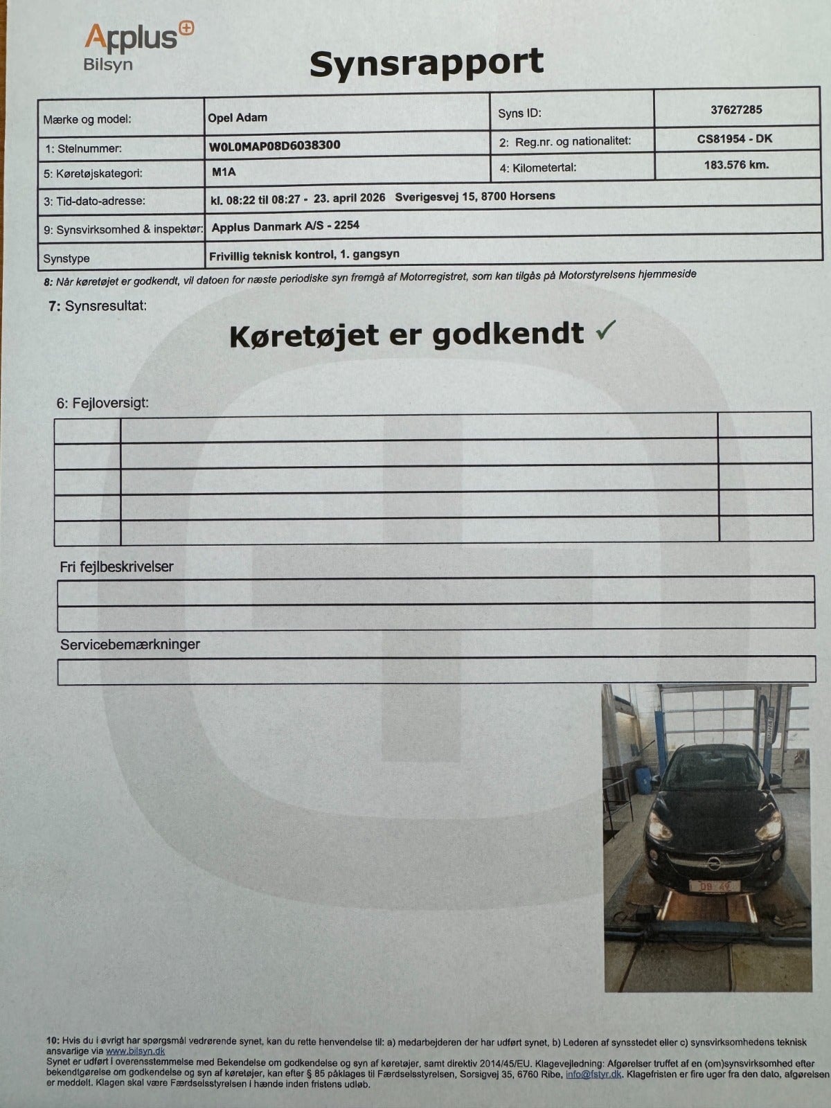 Opel Adam 1.2 Manual, 70hp, 2013