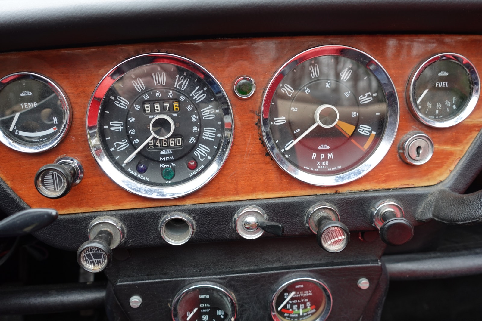 Triumph Spitfire 1.3 Manual, 4-trins, 75ps, 1967