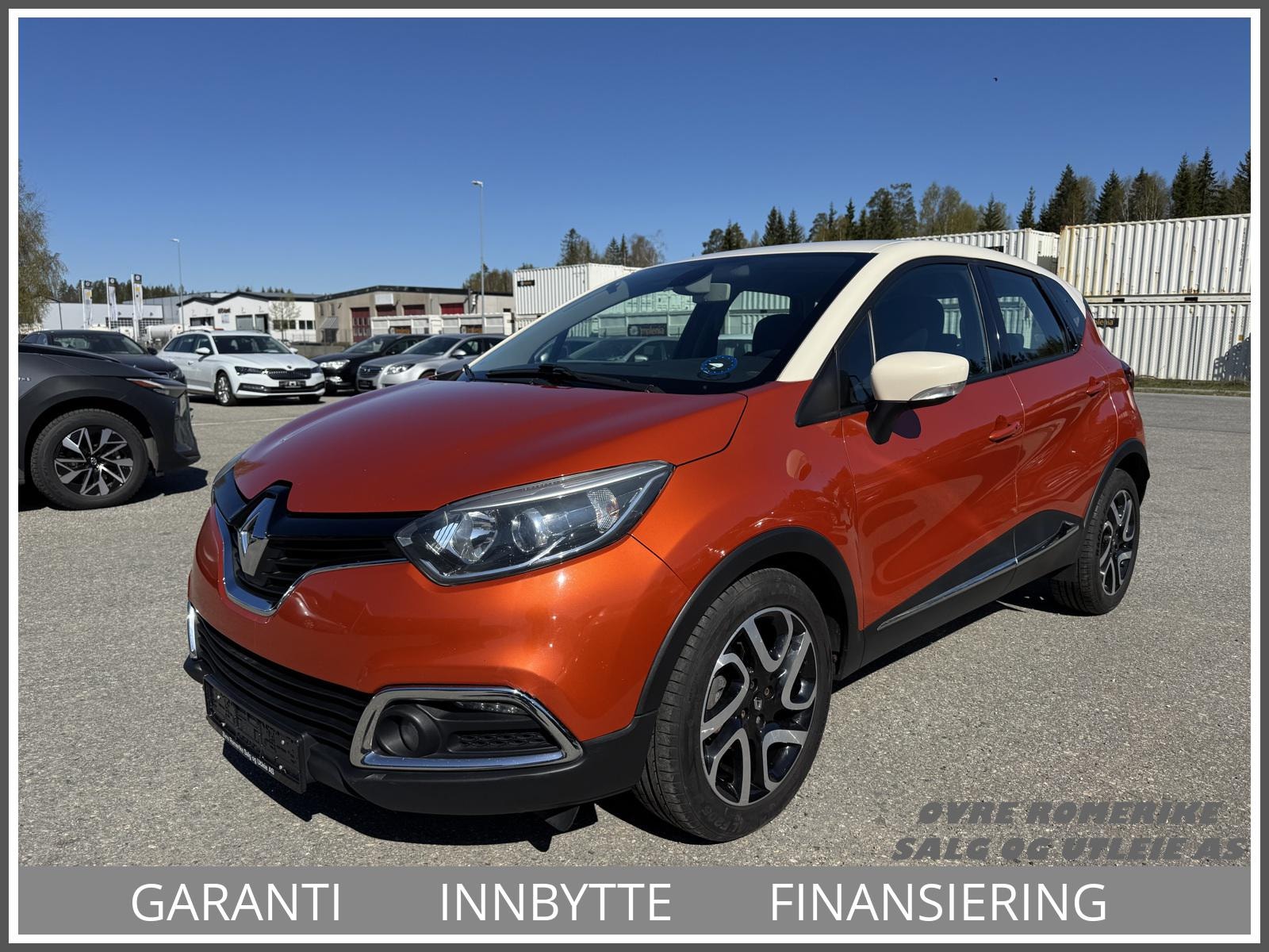 Renault Captur 0.9 TCe Manual, 5-trins, 90ps, 2015