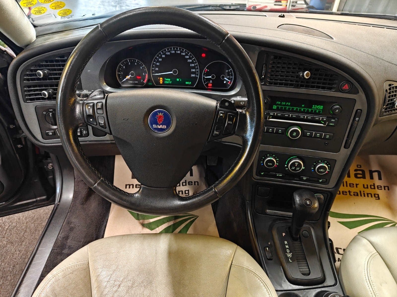 Saab 9-5 SportCombi 2.0 T Automatic, 5-trins, 150ps, 2009