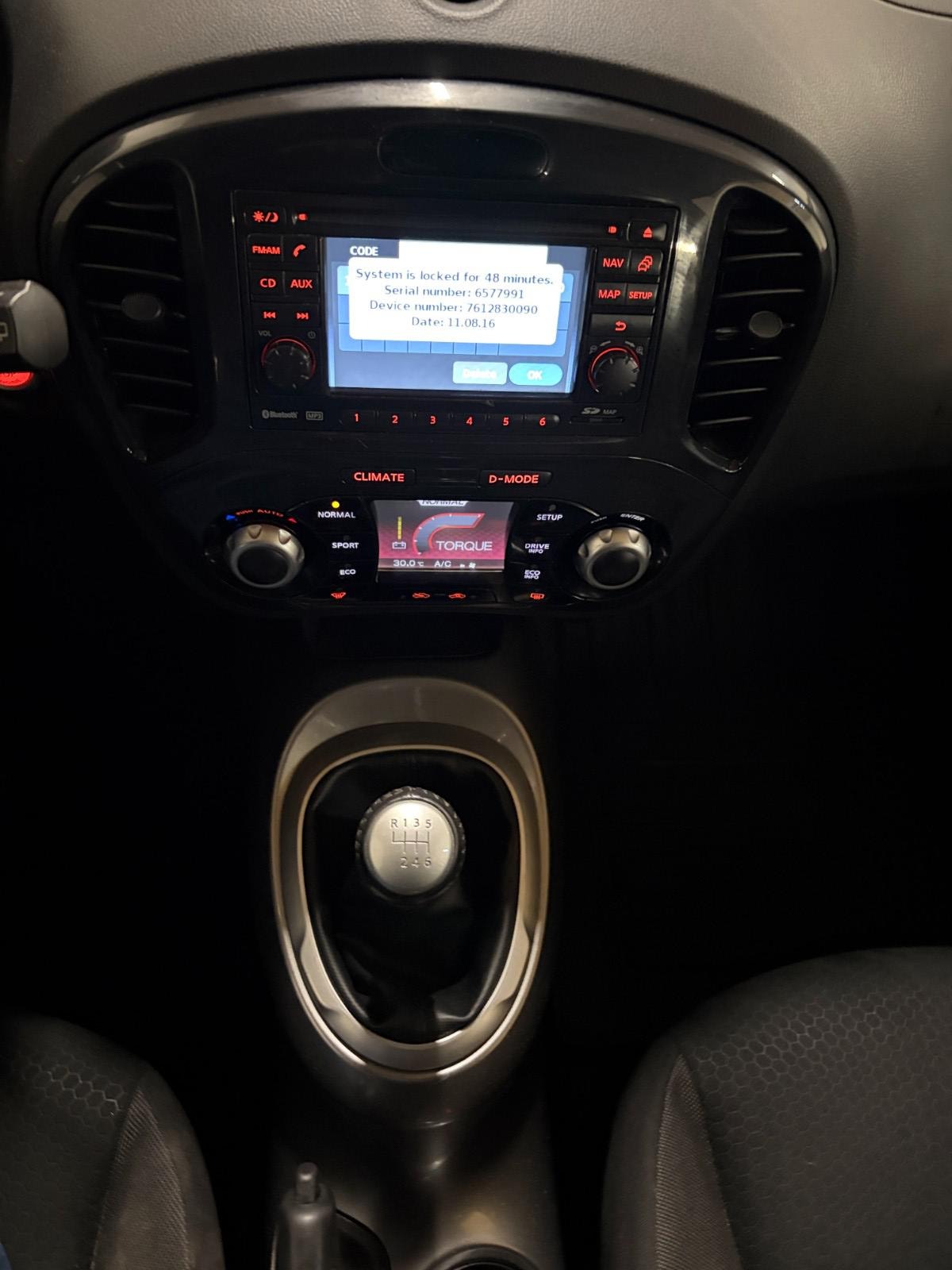 Nissan Juke 1.5 dCi Manual, 6-trins, 110ps, 2012