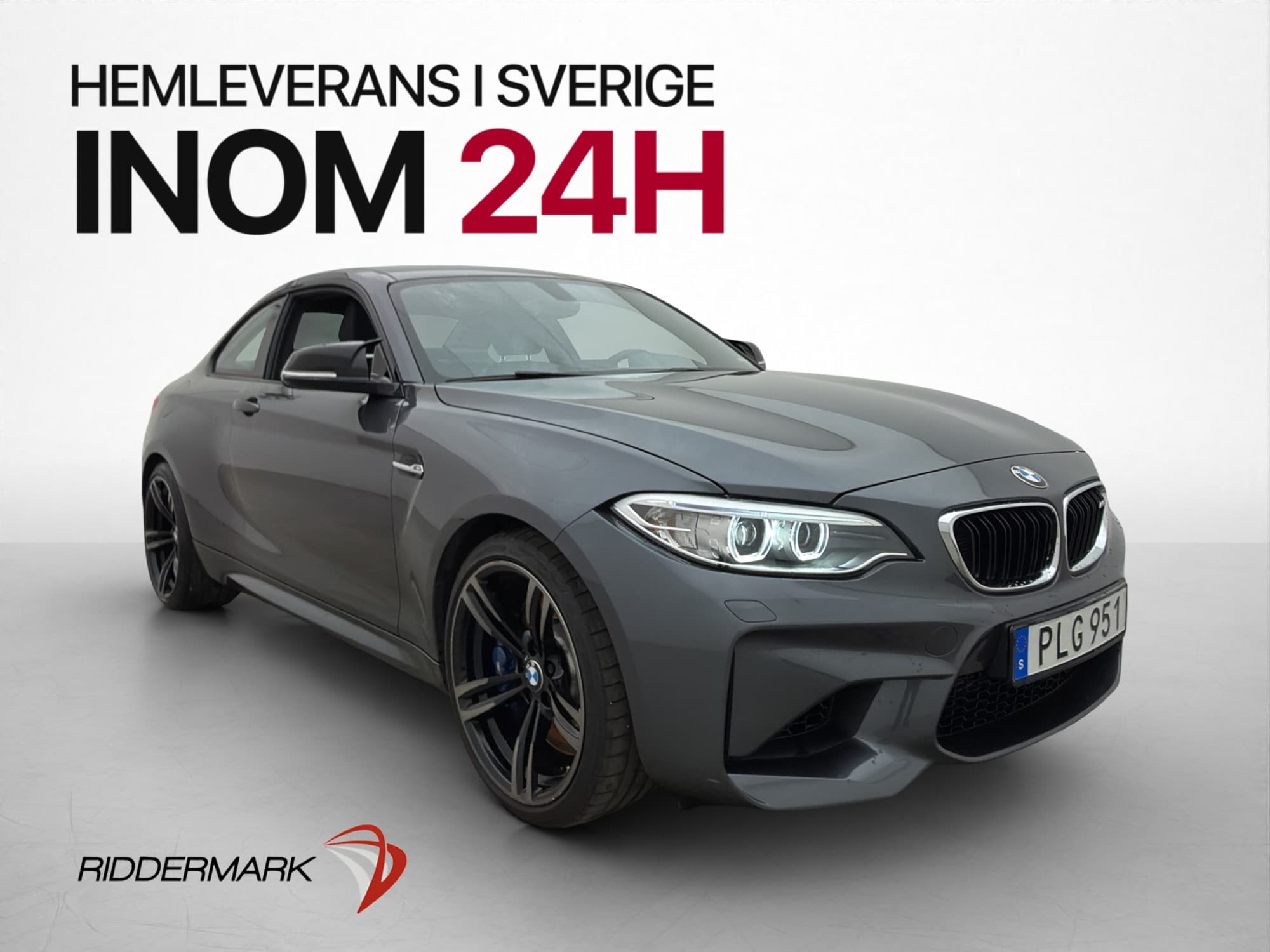 BMW M2 Manual, 6-trins, 370ps, 2017