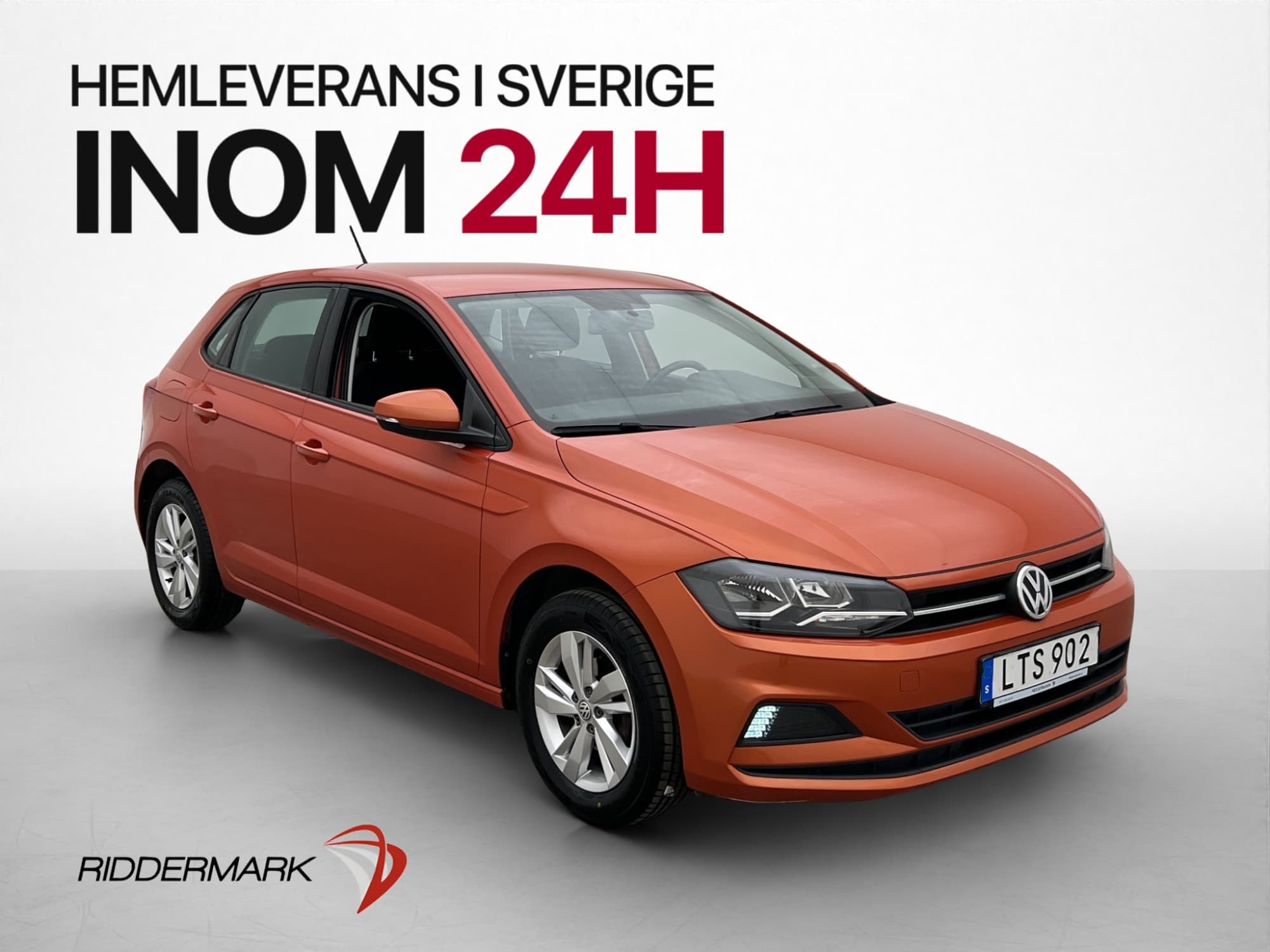 Volkswagen Polo 1.0 TSI DSG sekvensiell, 7-trinn, 95hk, 2018