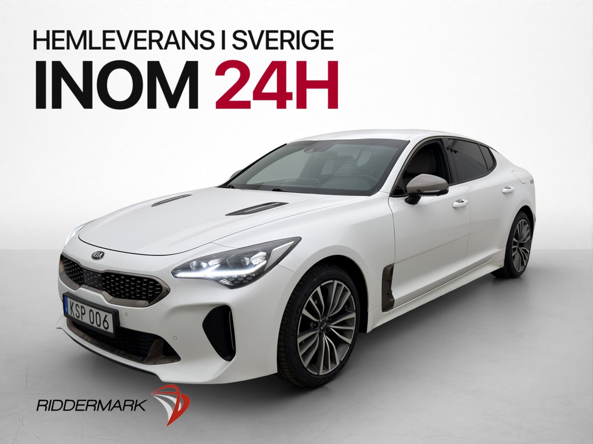 Kia Stinger 2.2 CRDi AWD Automatic, 8-trins, 200ps, 2018