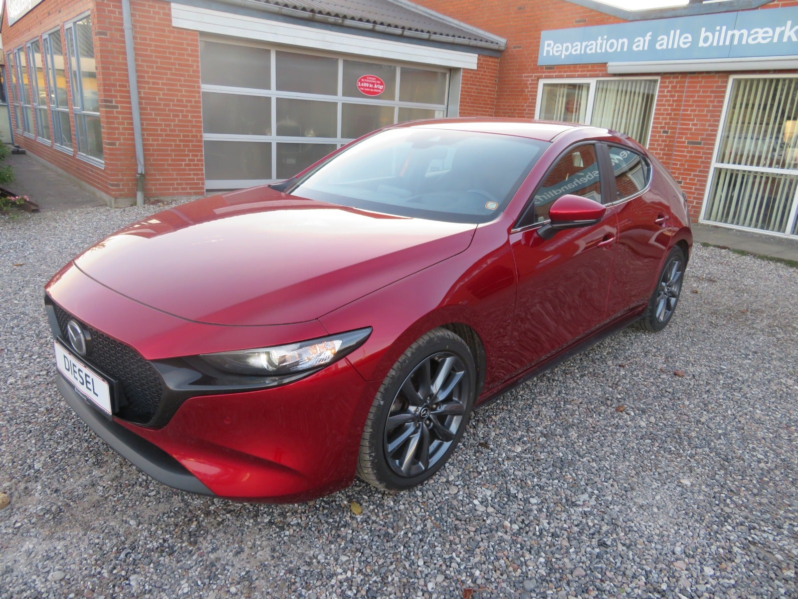 Mazda 3 Hatchback 1.8 SKYACTIV-D Automatisk, 116hk, 2019
