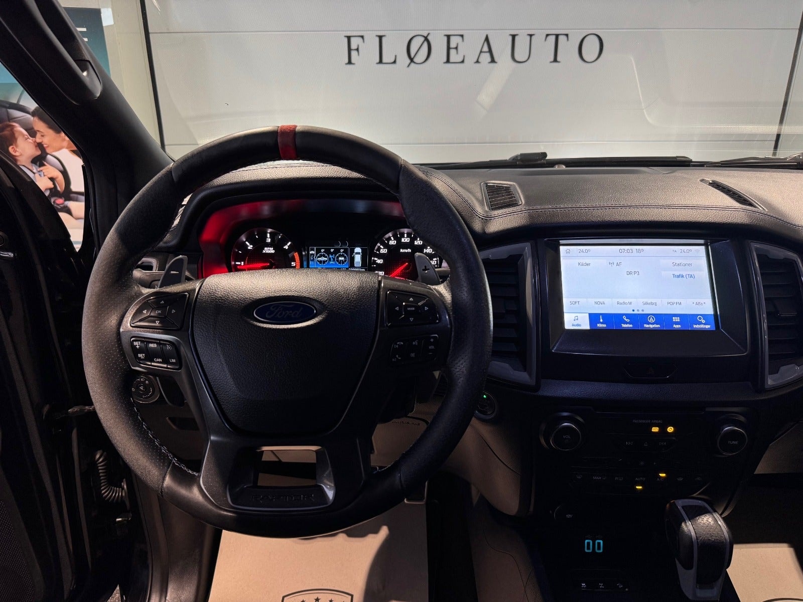 Ford Ranger Raptor SelectShift, 10-trins, 213ps, 2019