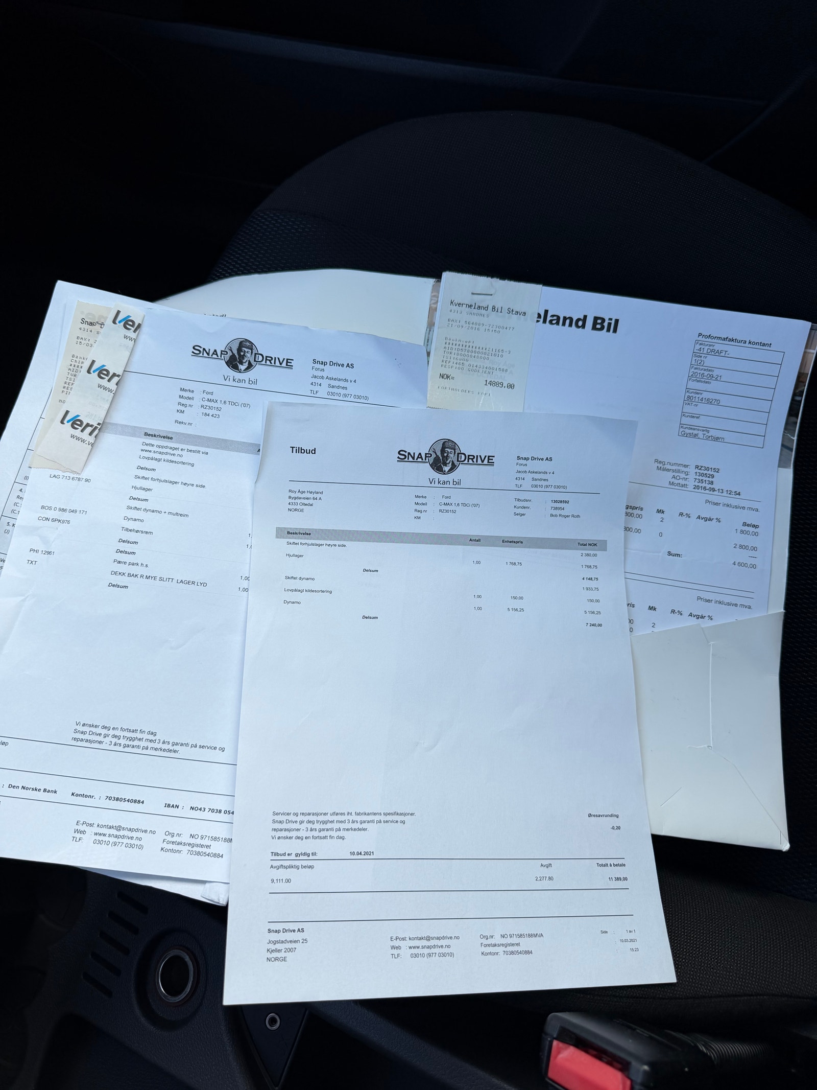 Ford C-Max 1.6 TDCi Manual, 90hp, 2007
