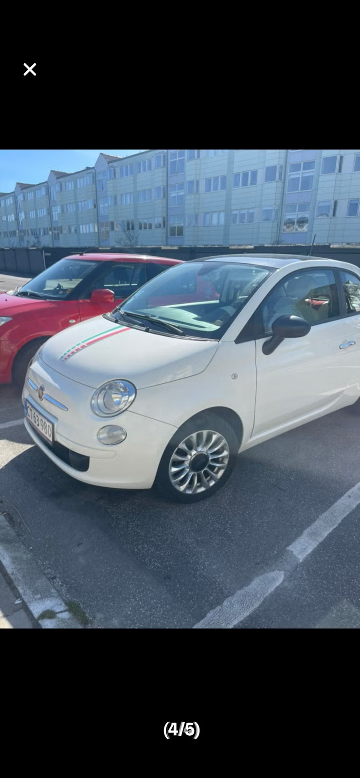 Fiat 500 1.2 8V Manual, 5-trins, 69ps, 2008