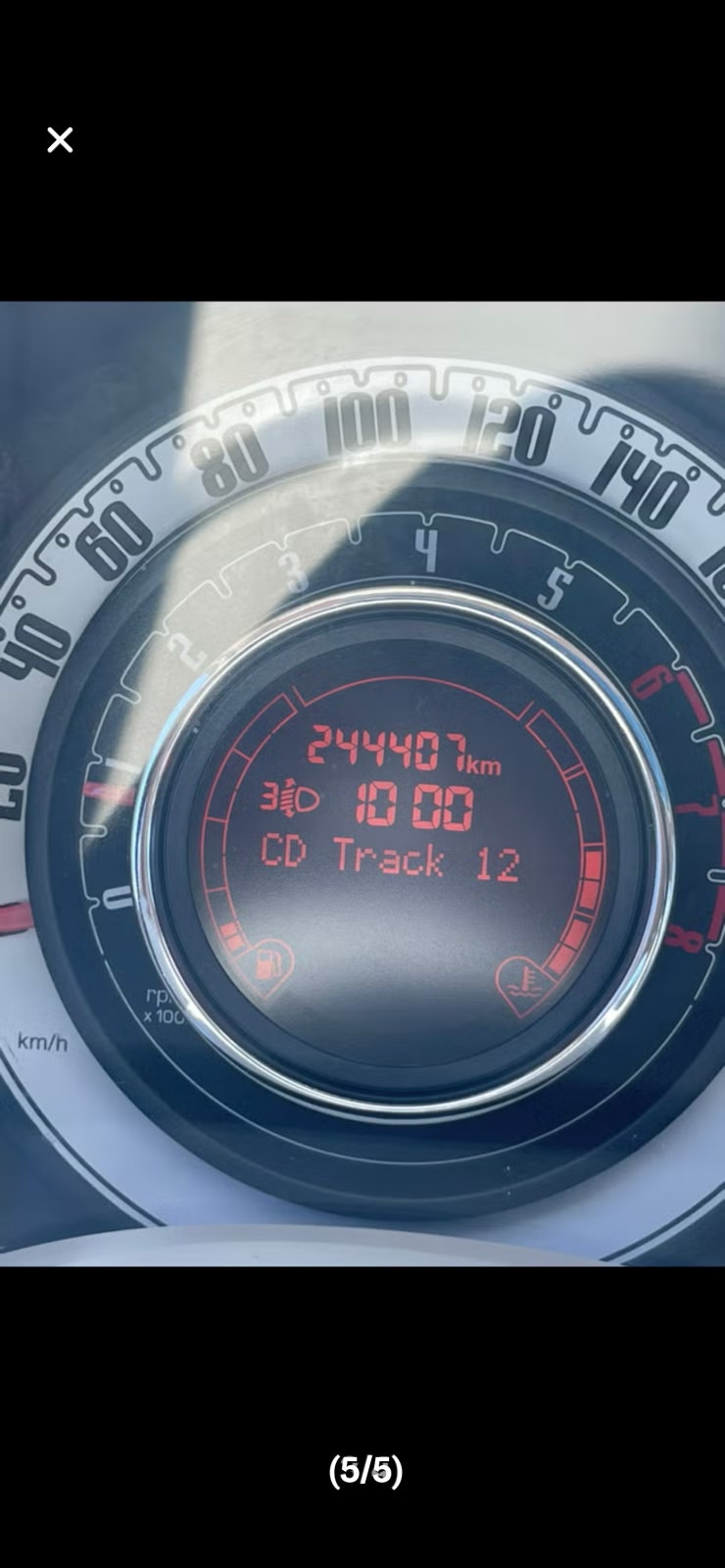 Fiat 500 1.2 8V Manual, 5-trins, 69ps, 2008