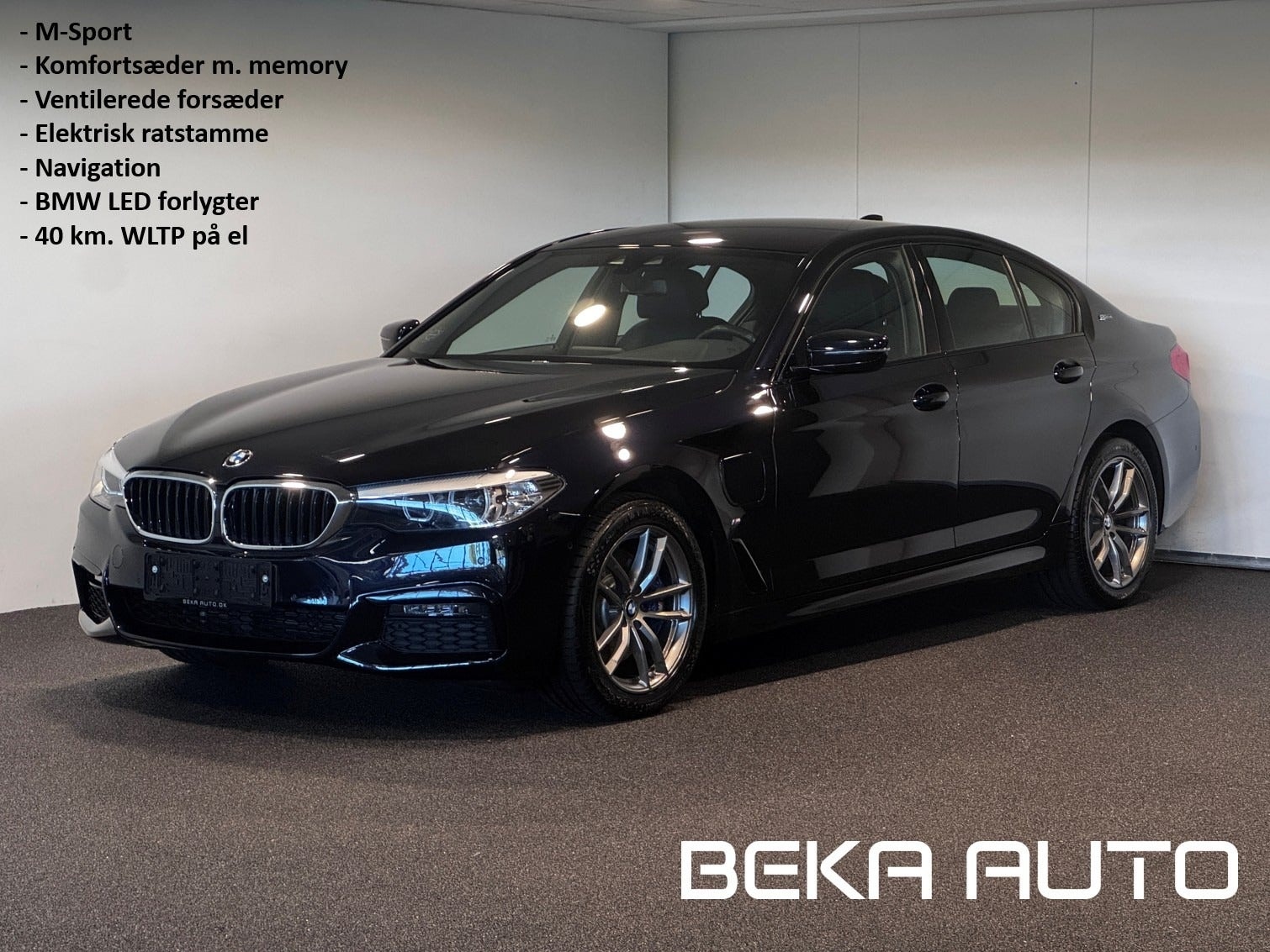 BMW 530e iPerformance Sedan Steptronic, 8-trins, 252ps, 2019
