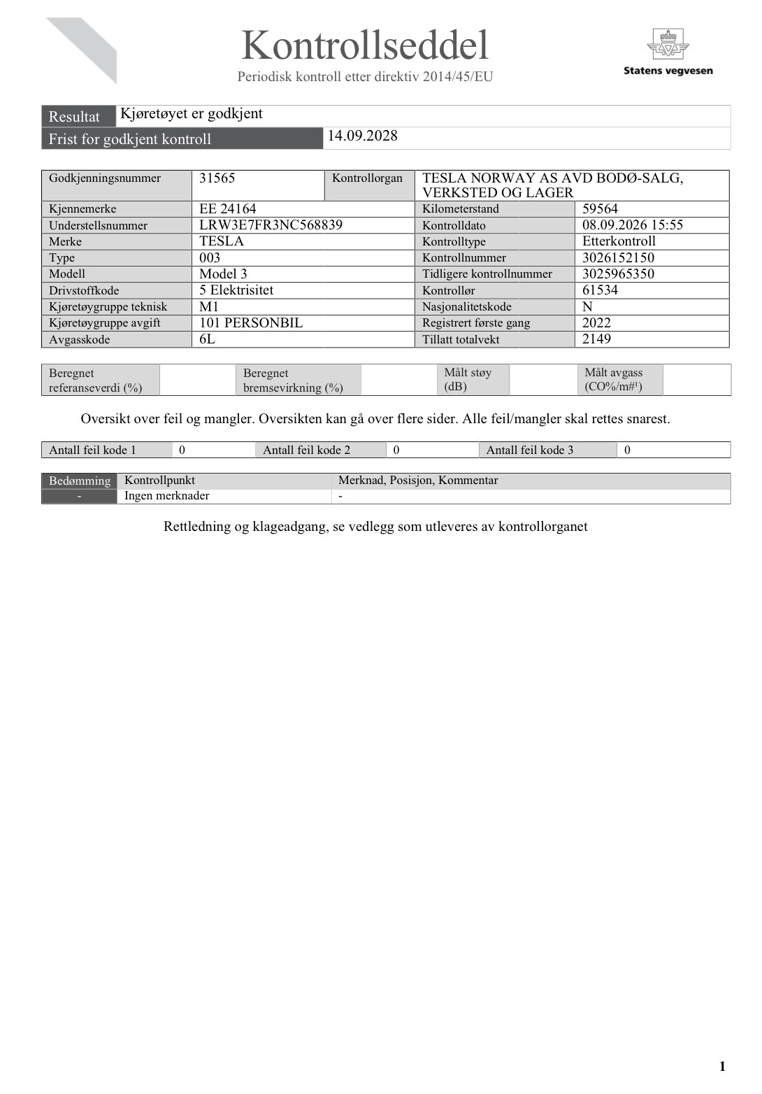 Tesla Model 3 Standard Range, 283ps, 2022