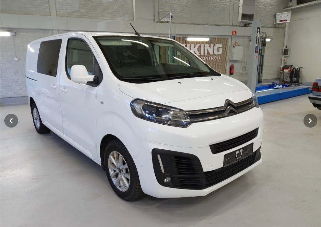 Citroën Jumpy Van 2.0 BlueHDi 120 Manual, 6-trins, 122ps, 2017