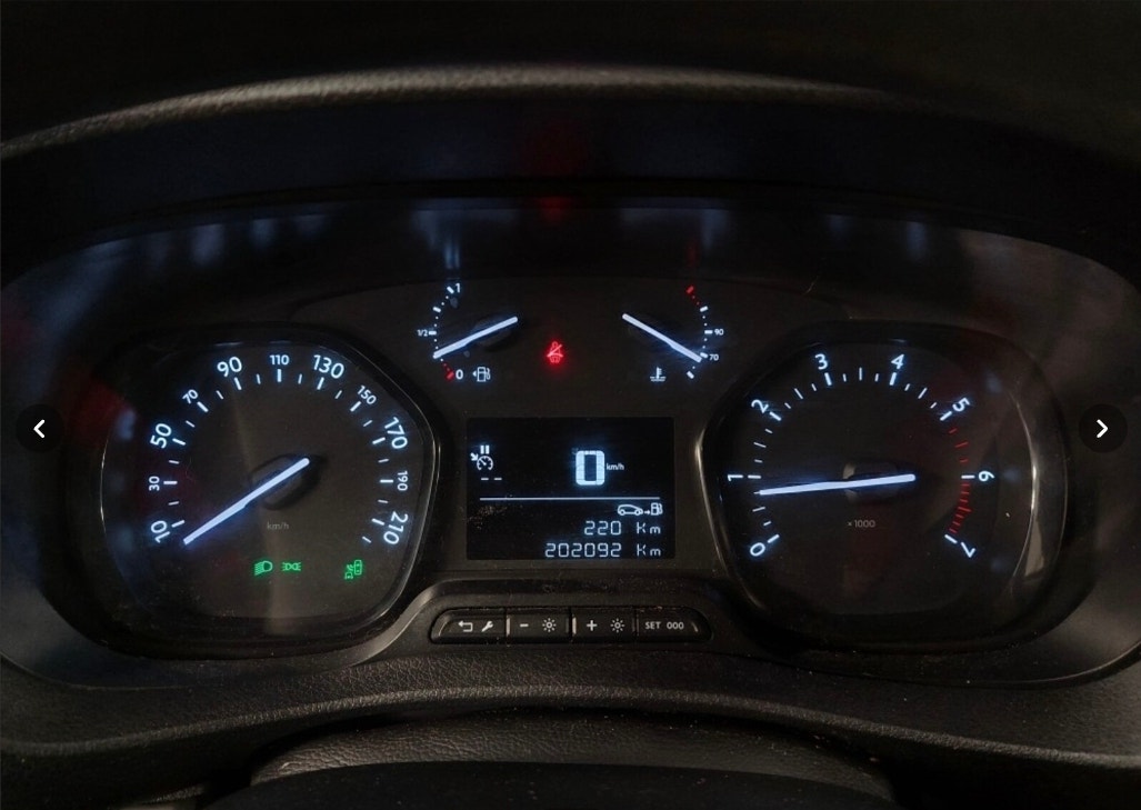 Citroën Jumpy Van 2.0 BlueHDi 120 Manual, 6-trins, 122ps, 2017