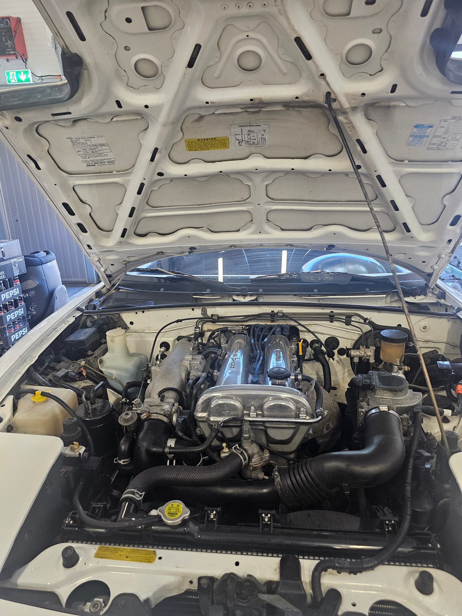 Mazda Miata (NA) 1.6 Automatic, 4-trins, 107ps, 1993