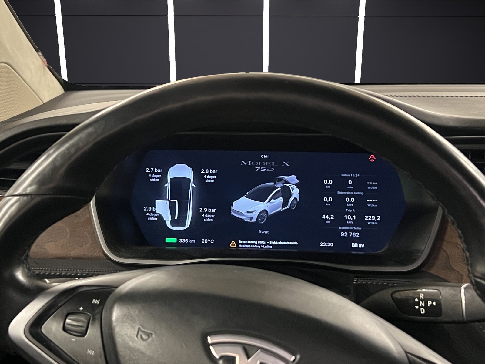 Tesla Model X 75D, 525ps, 2018