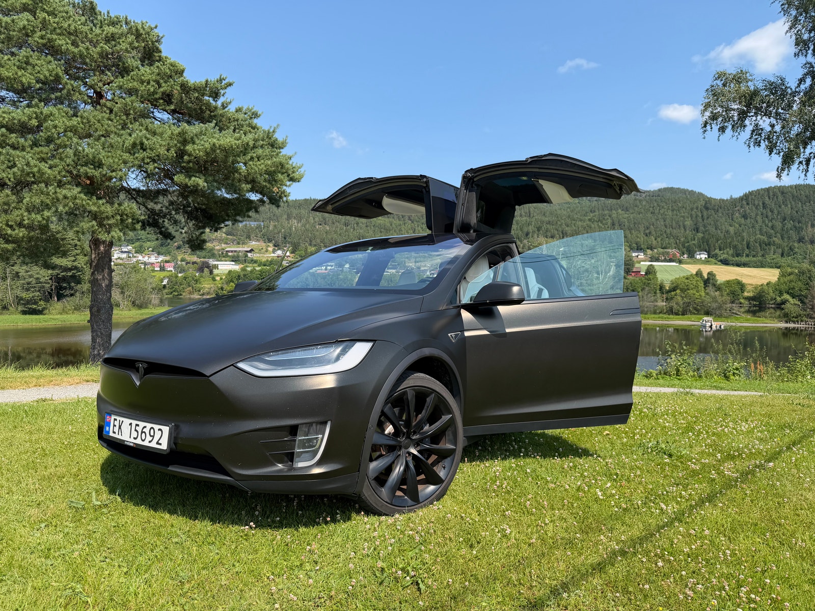 Tesla Model X 90D, 423ps, 2016