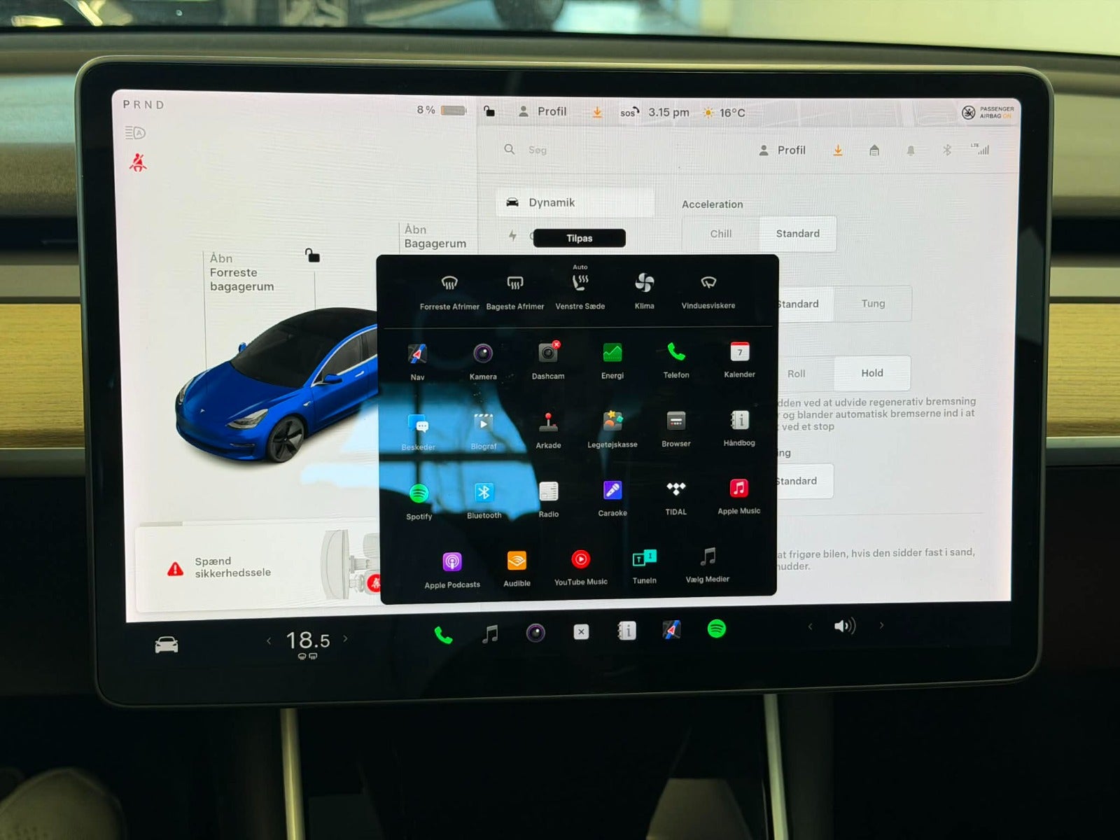 Tesla Model 3 Standard Range Plus, 325hk, 2020