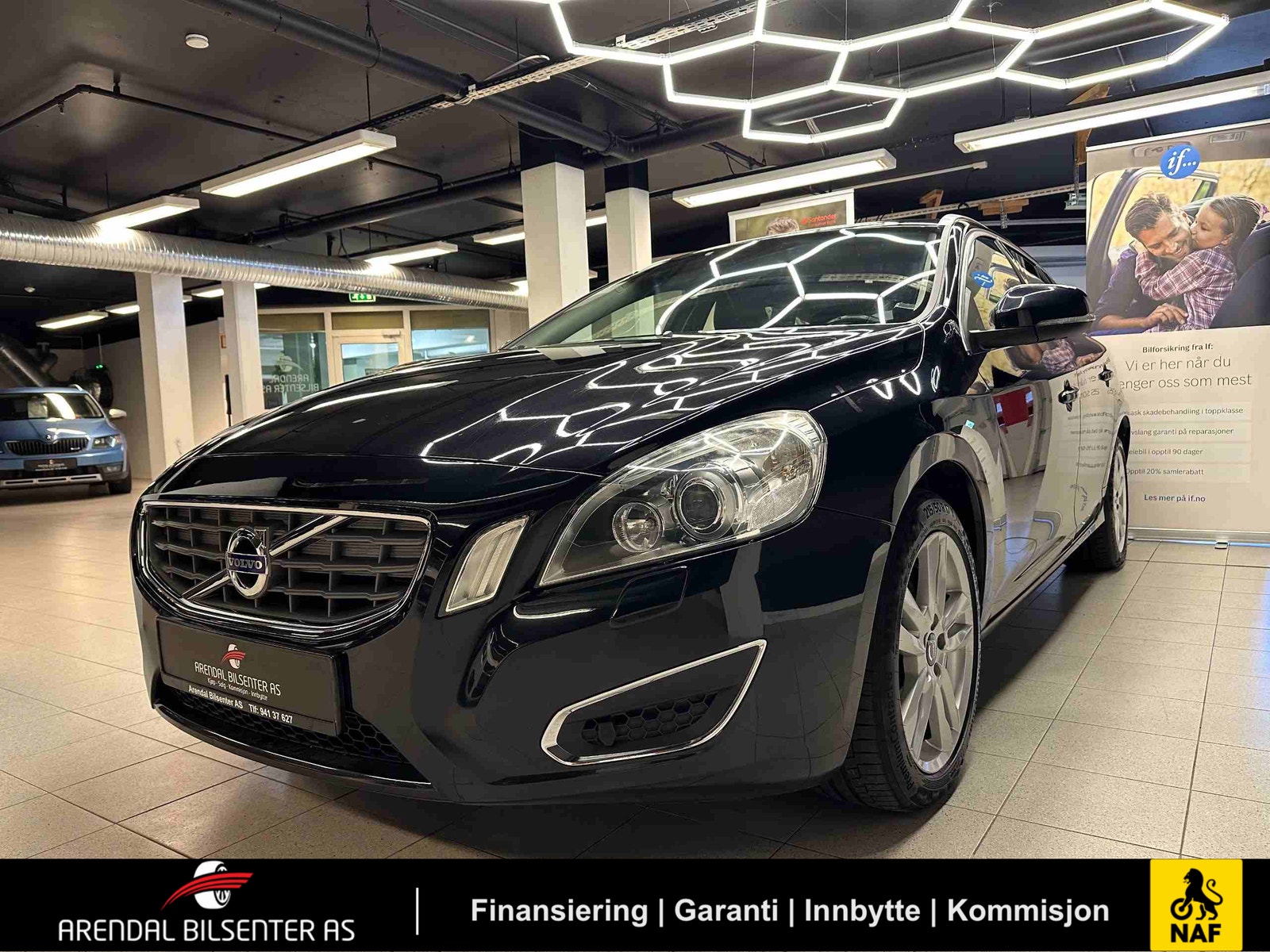 Volvo V60 D2 Powershift, 6-trinn, 115hk, 2013