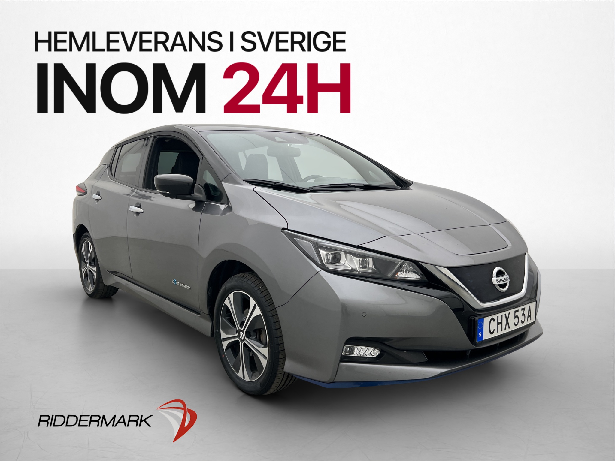 Nissan Leaf e+, 217hp, 2019