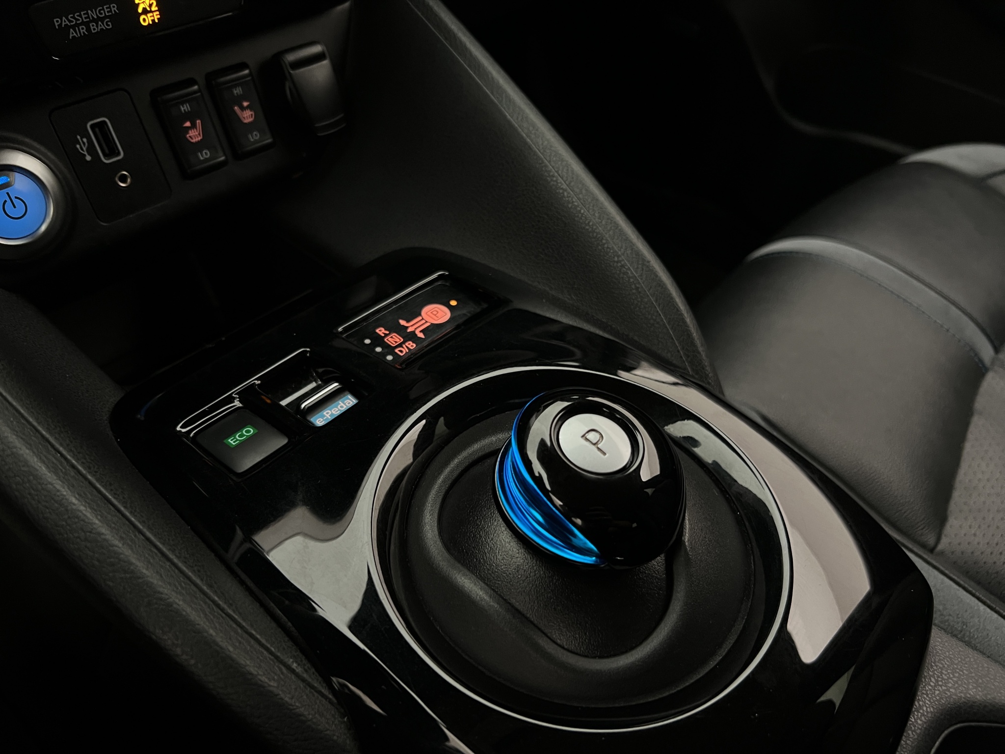 Nissan Leaf e+, 217hp, 2019