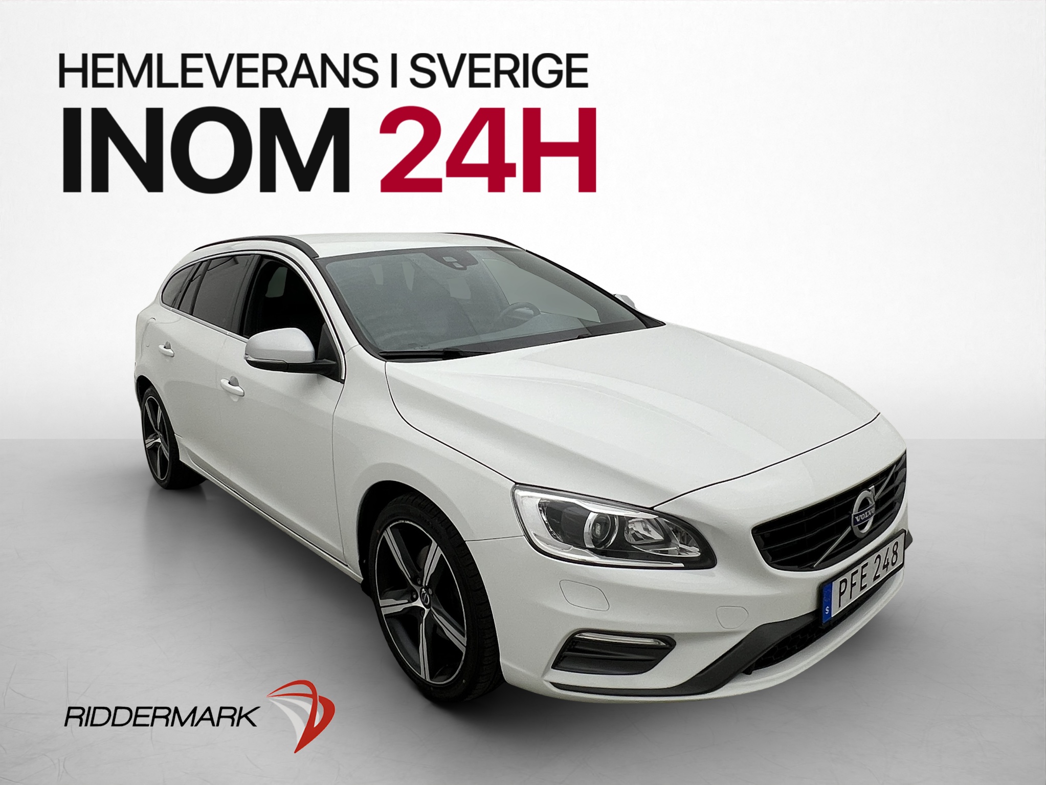 Volvo V60 D2 Manuell, 6-trinn, 120hk, 2017