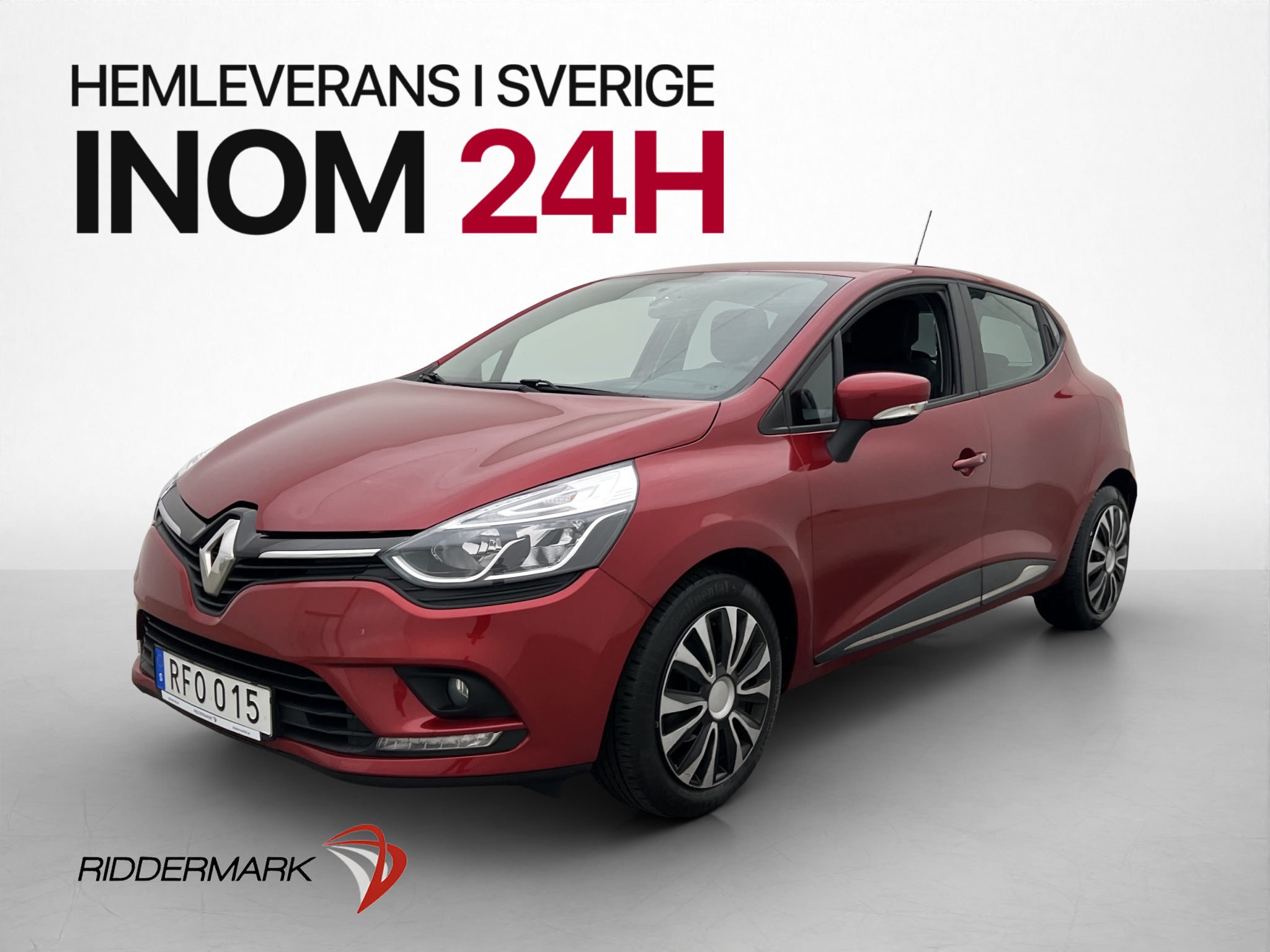 Renault Clio 0.9 TCe Manual, 5-trins, 90ps, 2019