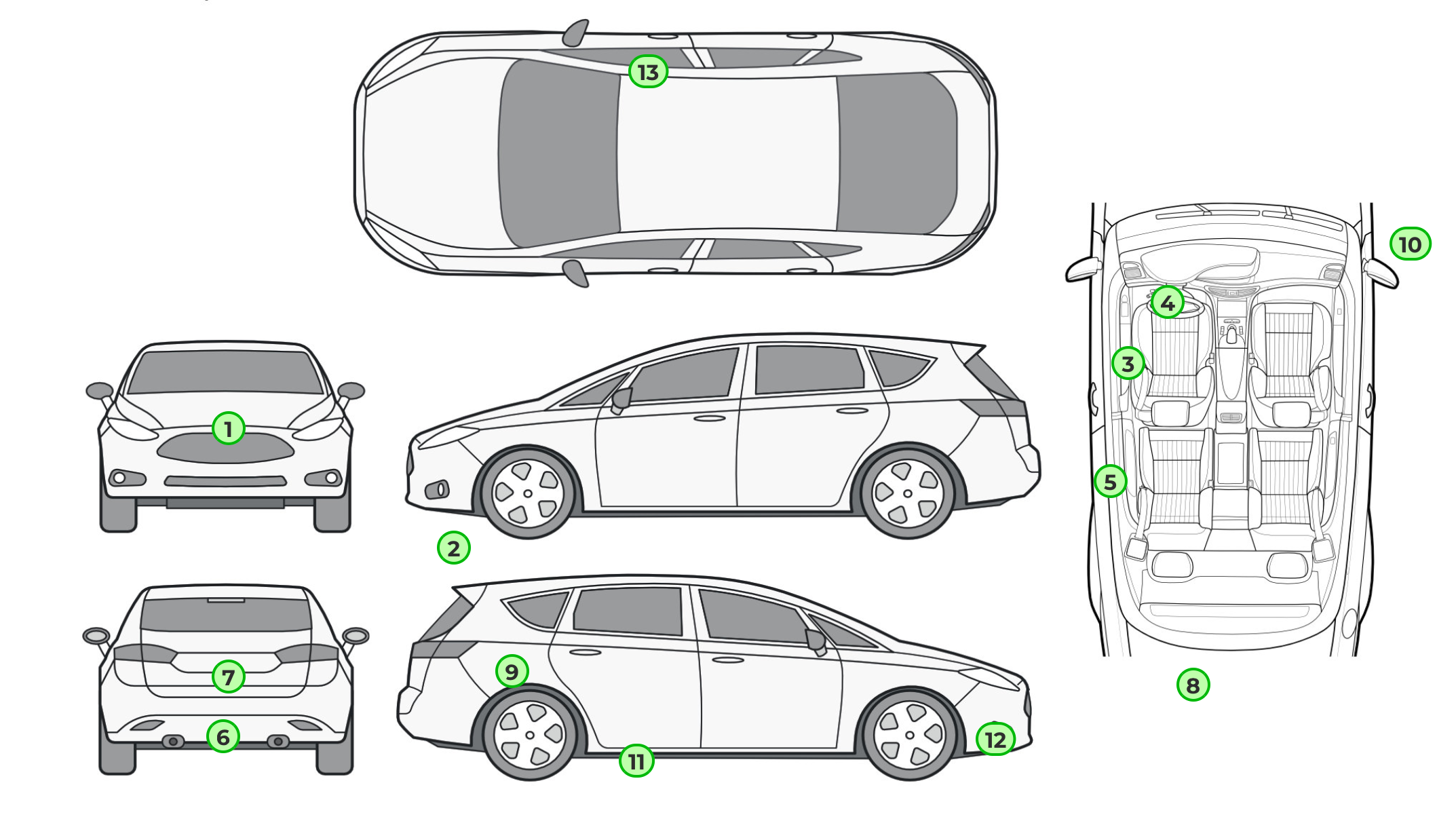 Kia cee'd_sw 1.6 CRDi Manual, 6-trins, 128ps, 2013