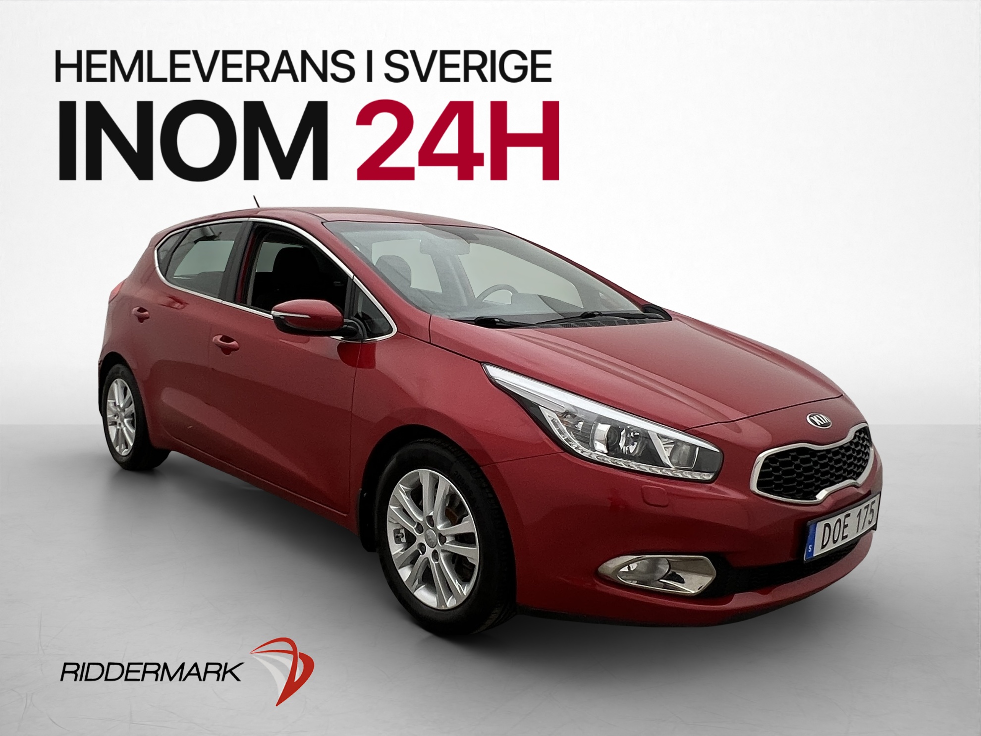 Kia cee'd 1.6 GDI DCT, 6-trins, 135ps, 2015