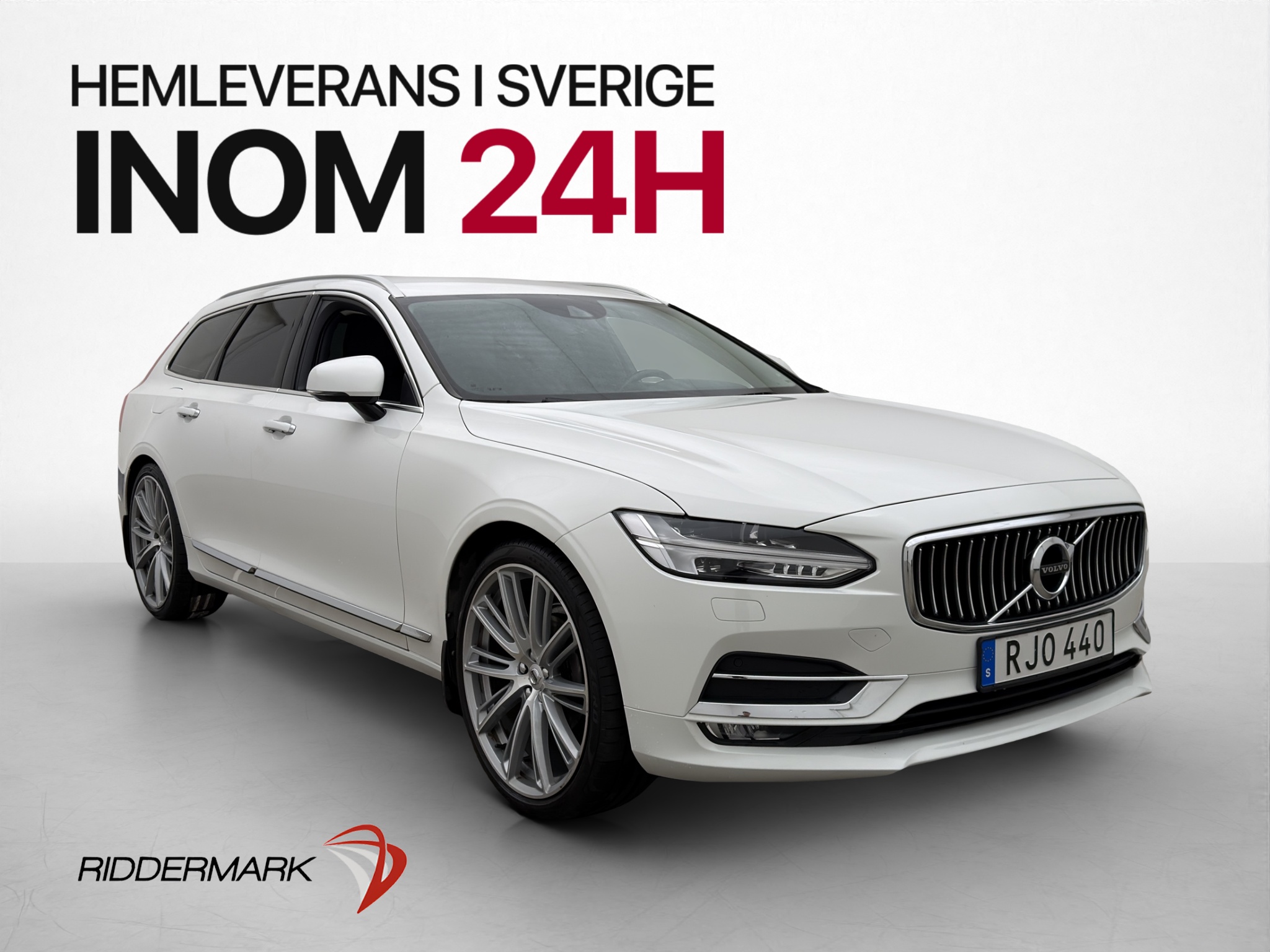 Volvo V90 D4 Manuell, 6-trinn, 190hk, 2018