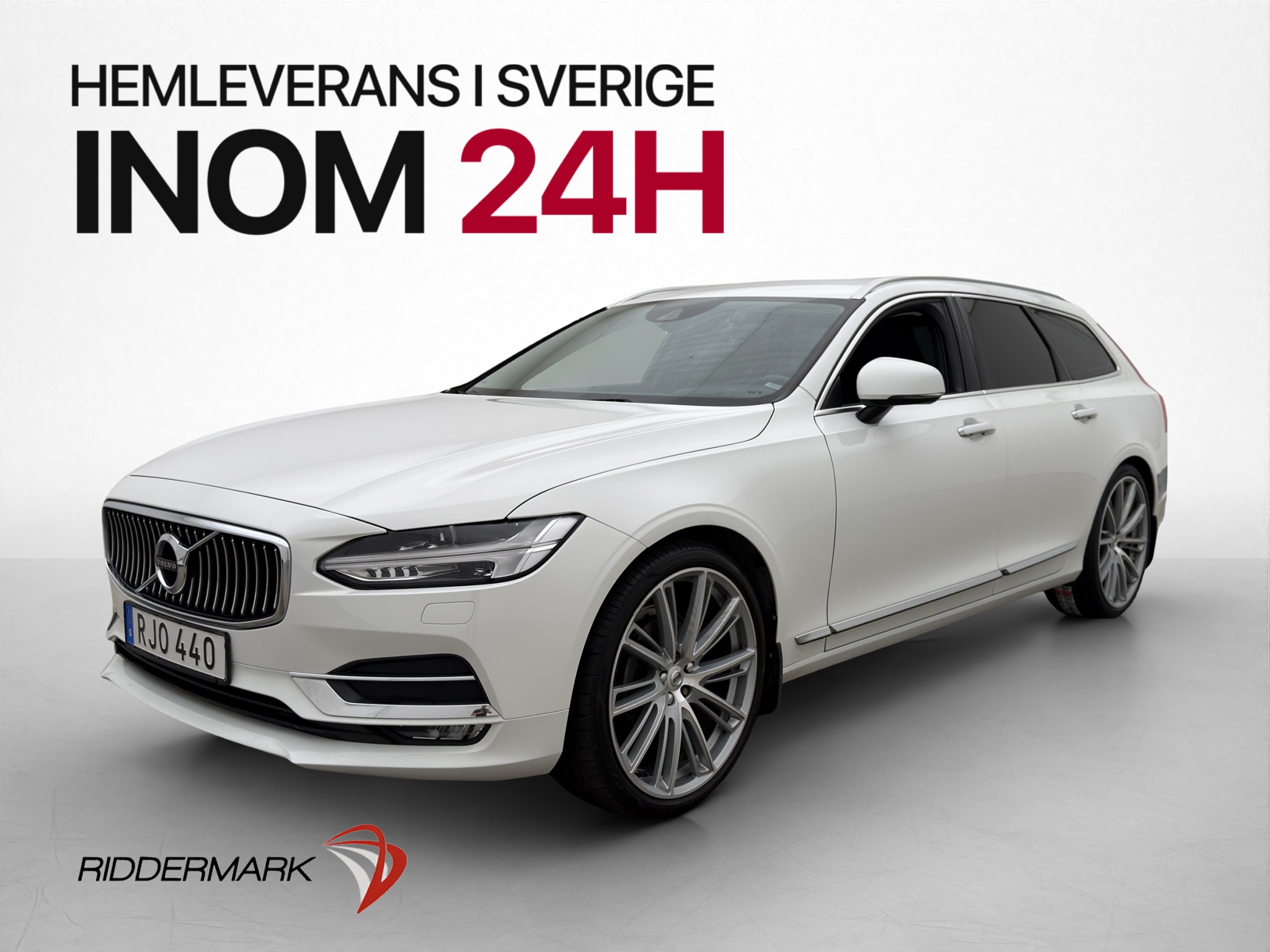 Volvo V90 D4 Manuell, 6-trinn, 190hk, 2018