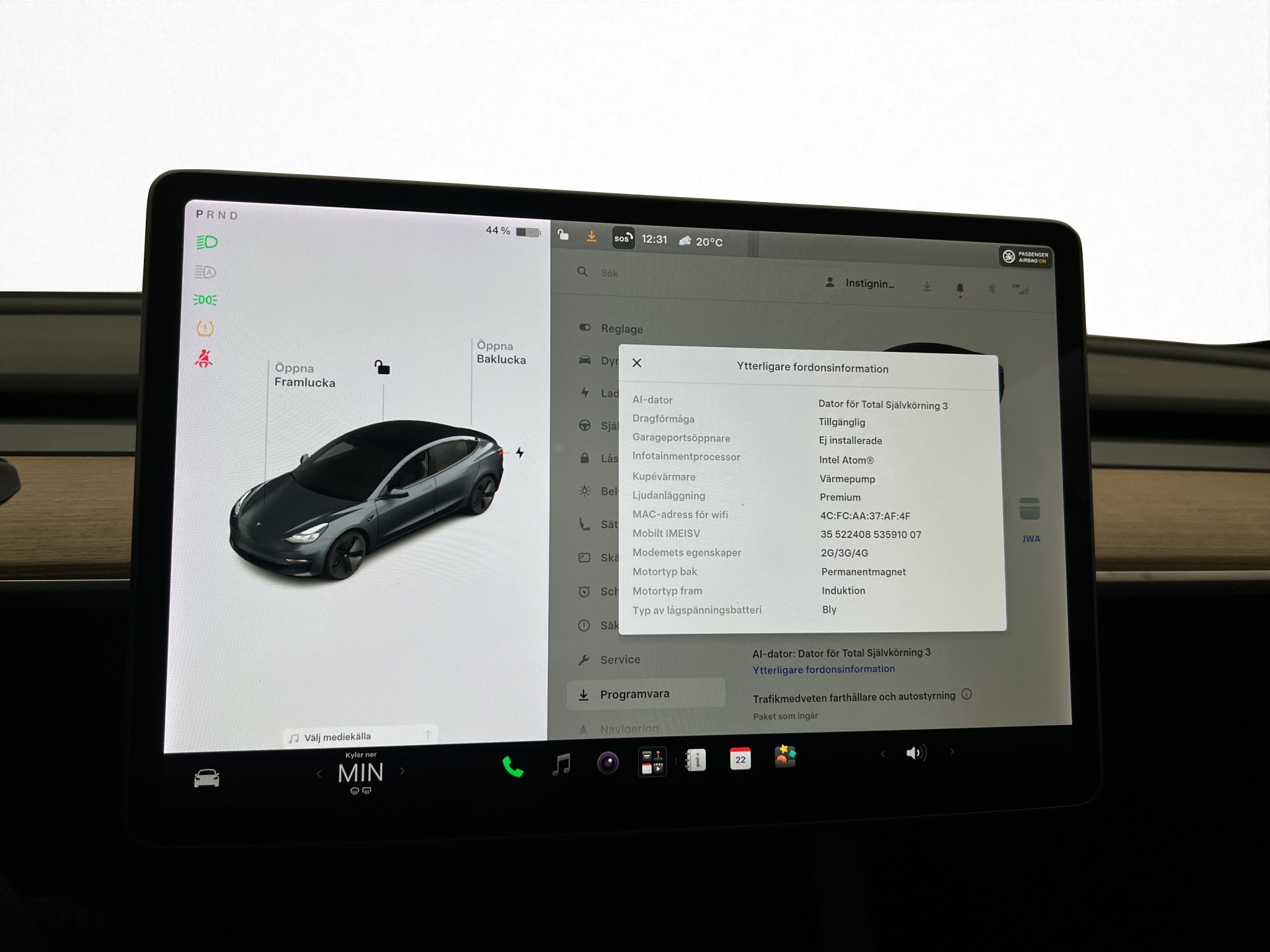 Tesla Model 3 Long Range AWD, 498ps, 2021