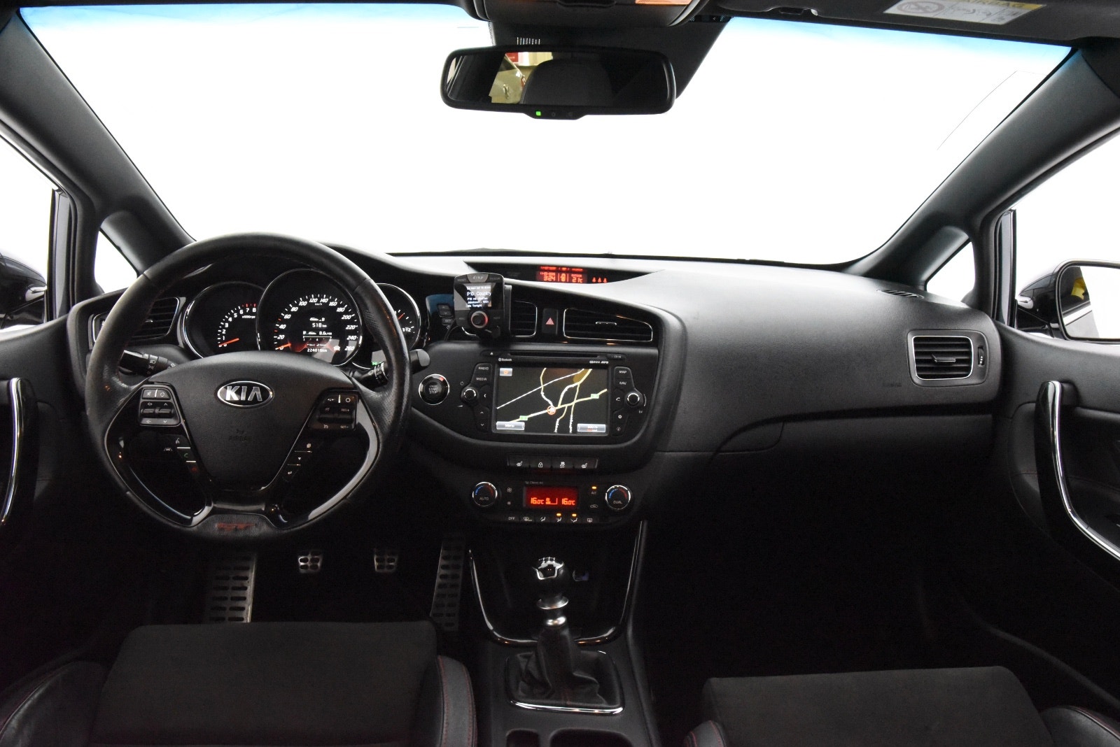 Kia pro_cee'd GT 1.6 GDI Manual, 6-trins, 204ps, 2014