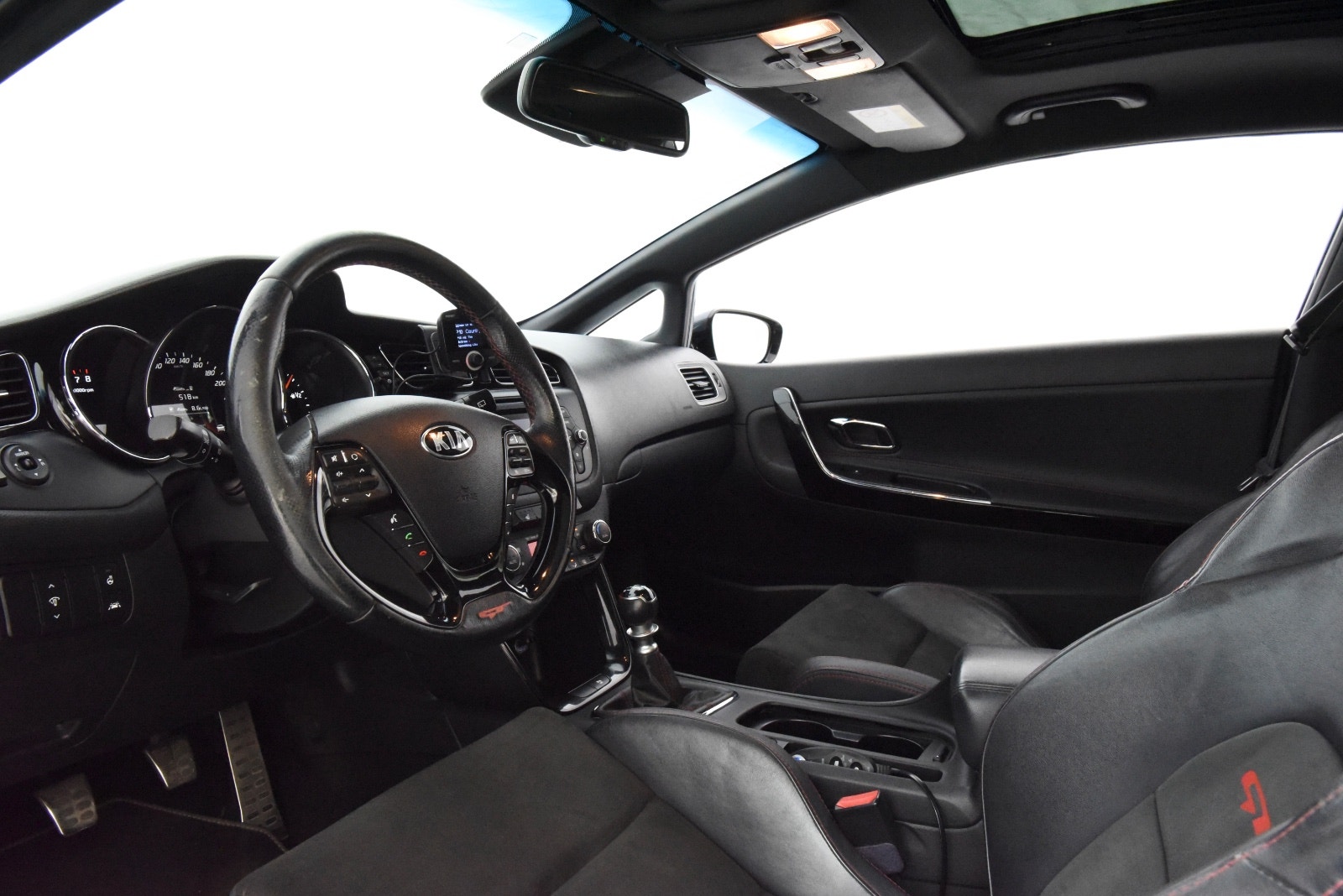 Kia pro_cee'd GT 1.6 GDI Manual, 6-trins, 204ps, 2014