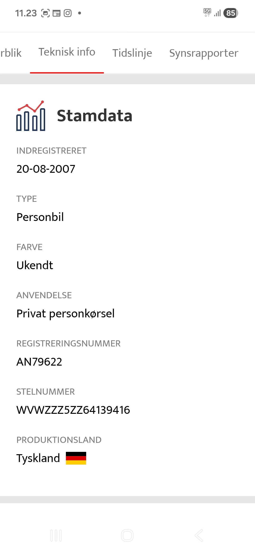 Volkswagen Fox 1.2 Manual, 54hp, 2008