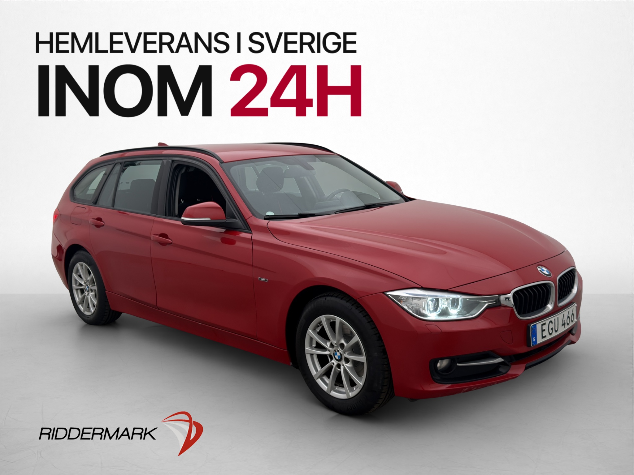 BMW 320d Touring Manuell, 184hk, 2015