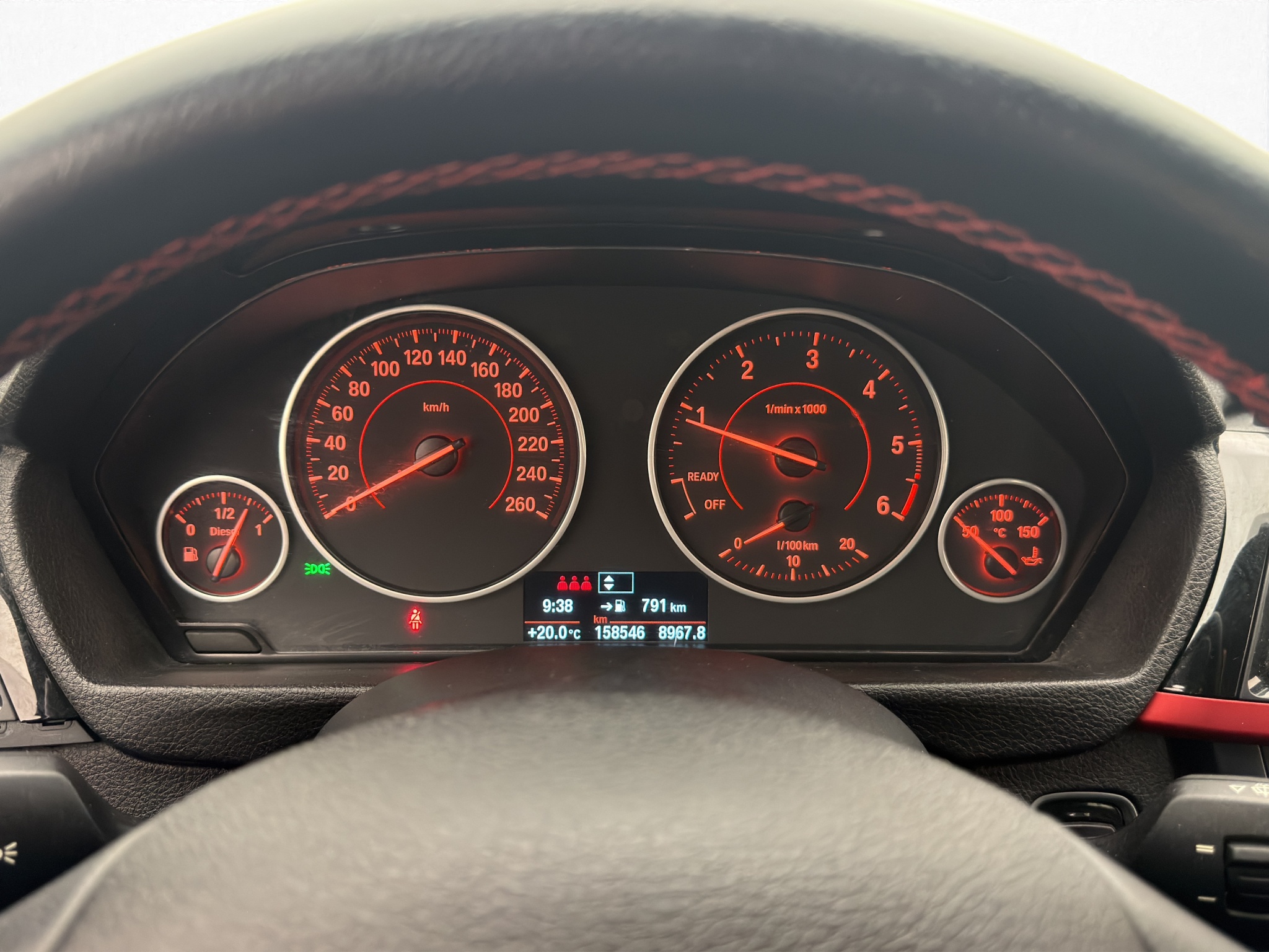 BMW 320d Touring Manuell, 184hk, 2015
