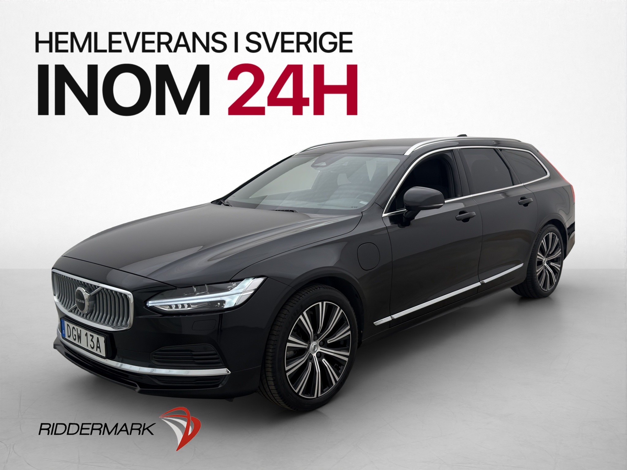 Volvo V90 Recharge T6 AWD Geartronic, 8-trins, 350ps, 2023