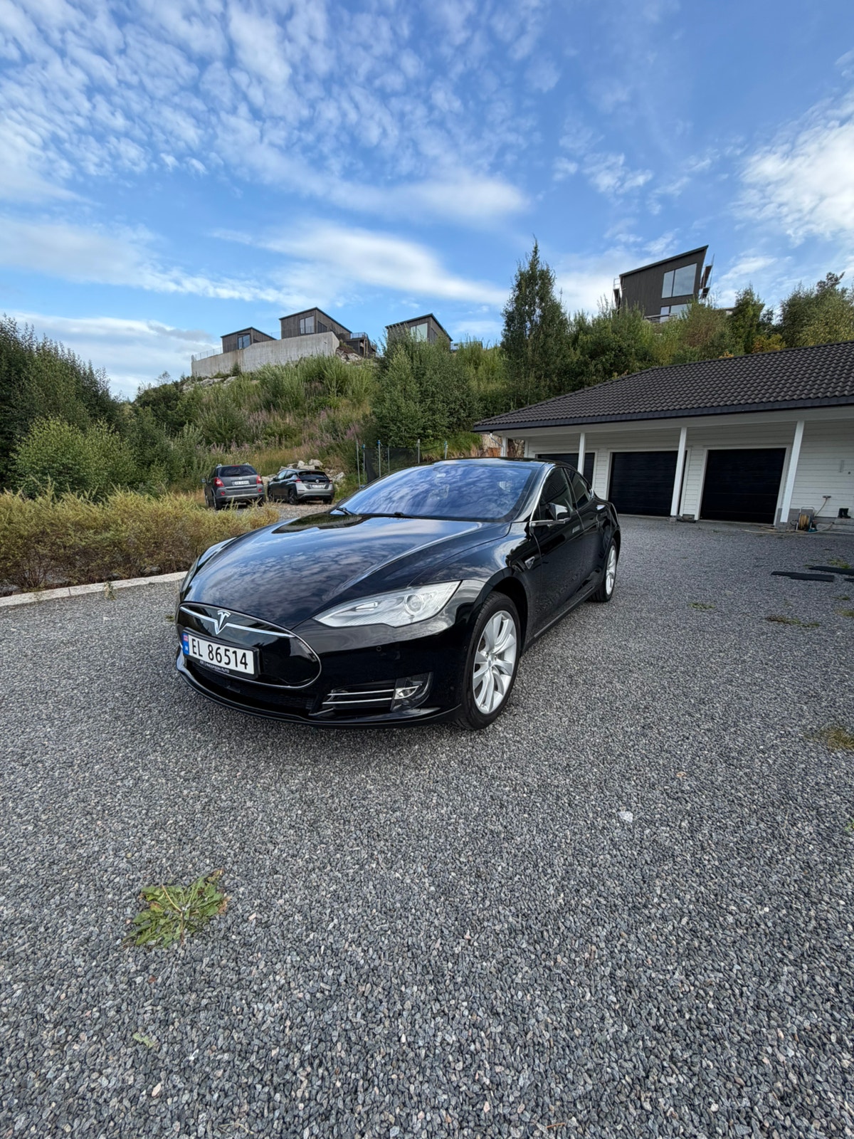 Tesla Model S 70D, 333hp, 2016